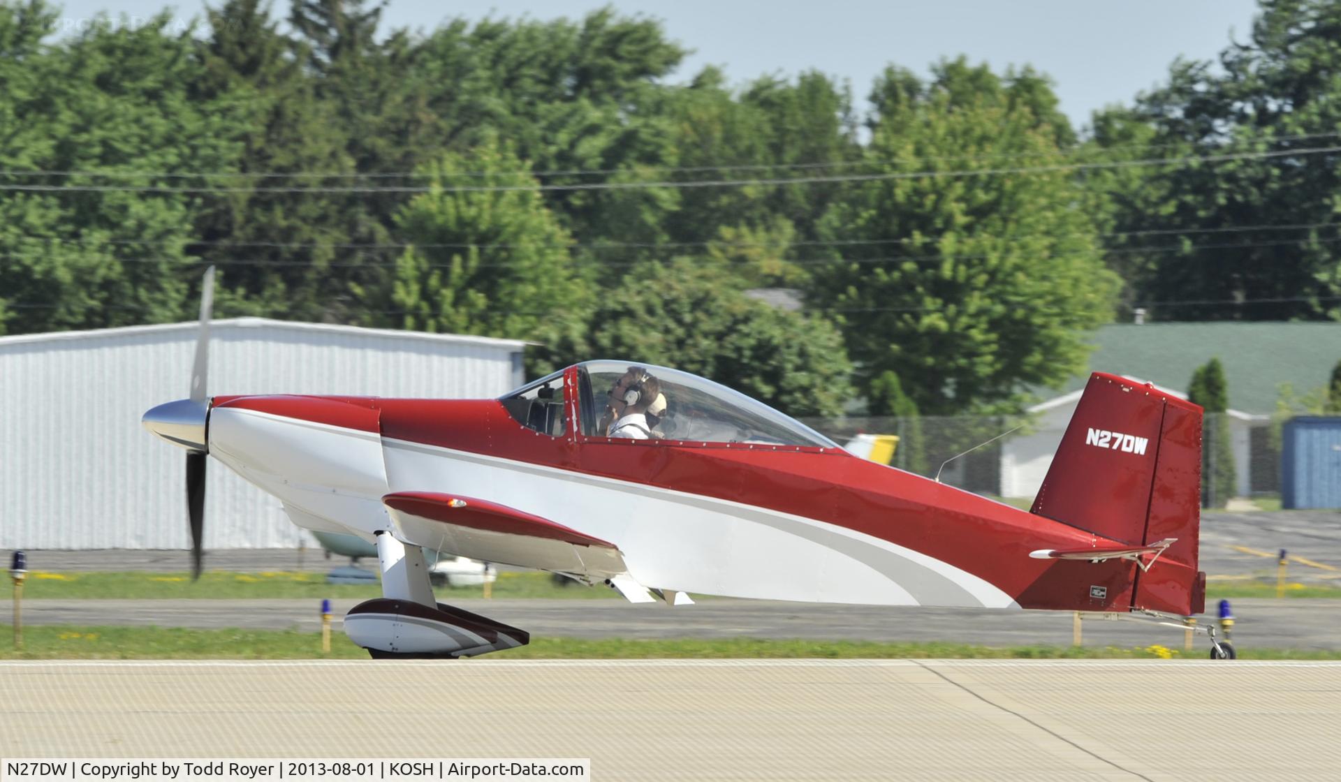 N27DW, 1975 Thorp T-18 Tiger C/N 94, Airventure 2013