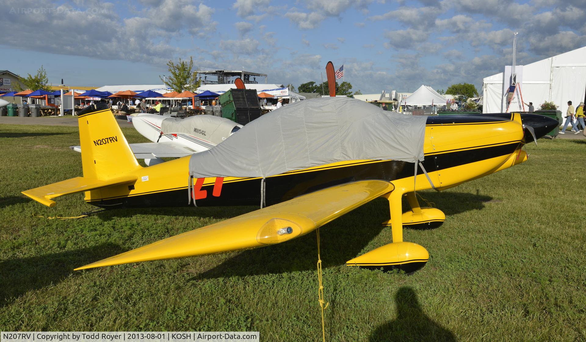 N207RV, 2004 Vans RV-8 C/N 80094, Airventure 2013