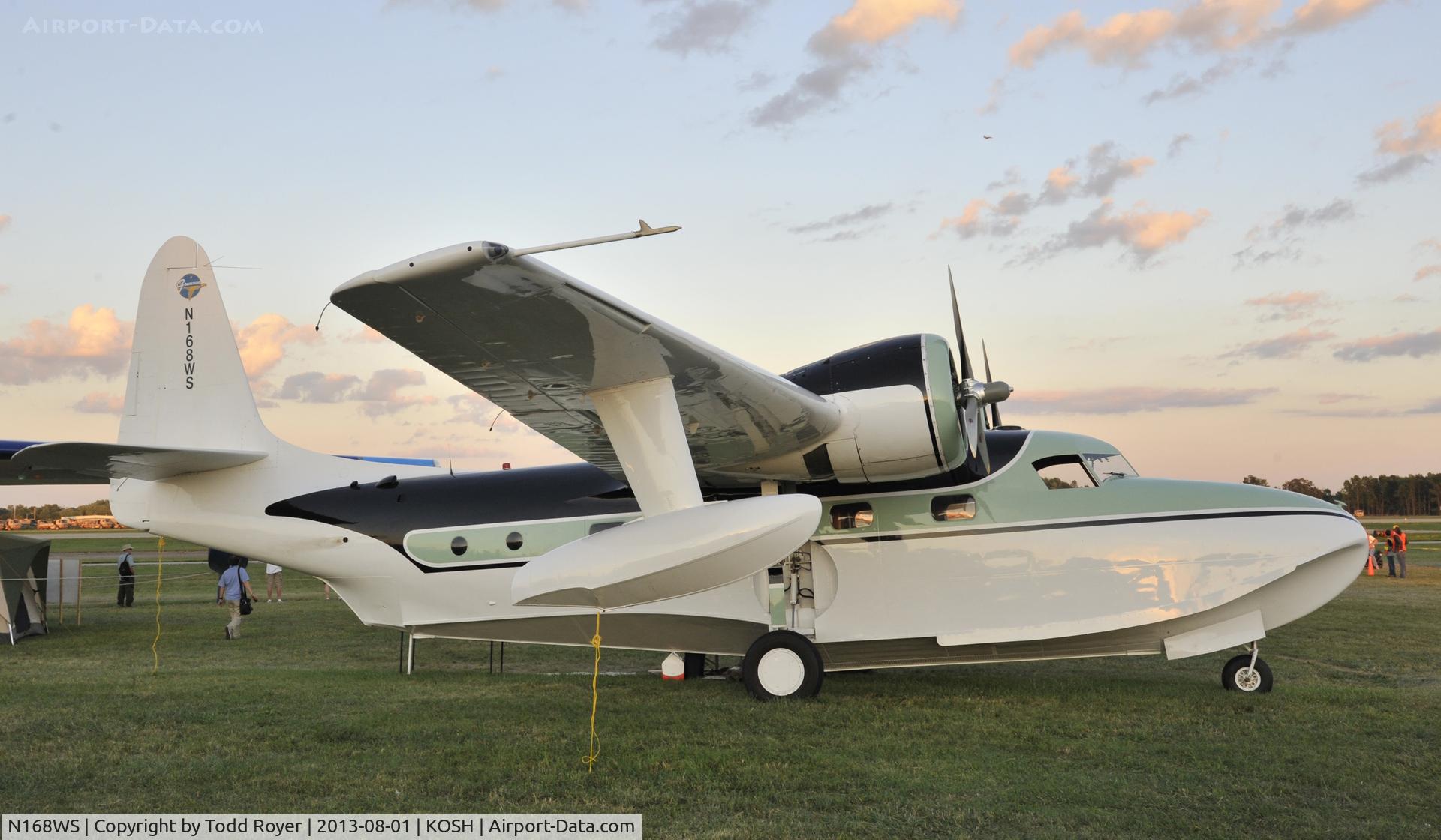 N168WS, 1946 Grumman G-73 Mallard C/N J-5, Airventure 2013