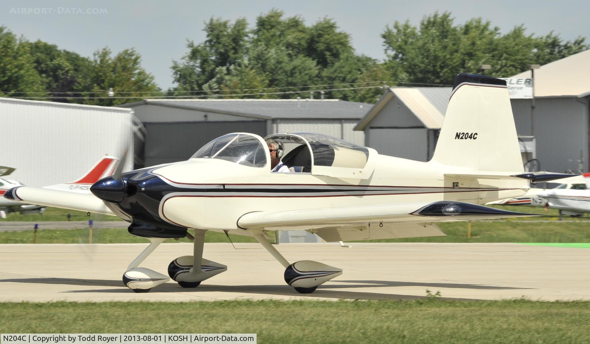 N204C, 2008 Vans RV-9A C/N 90878, Airventure 2013