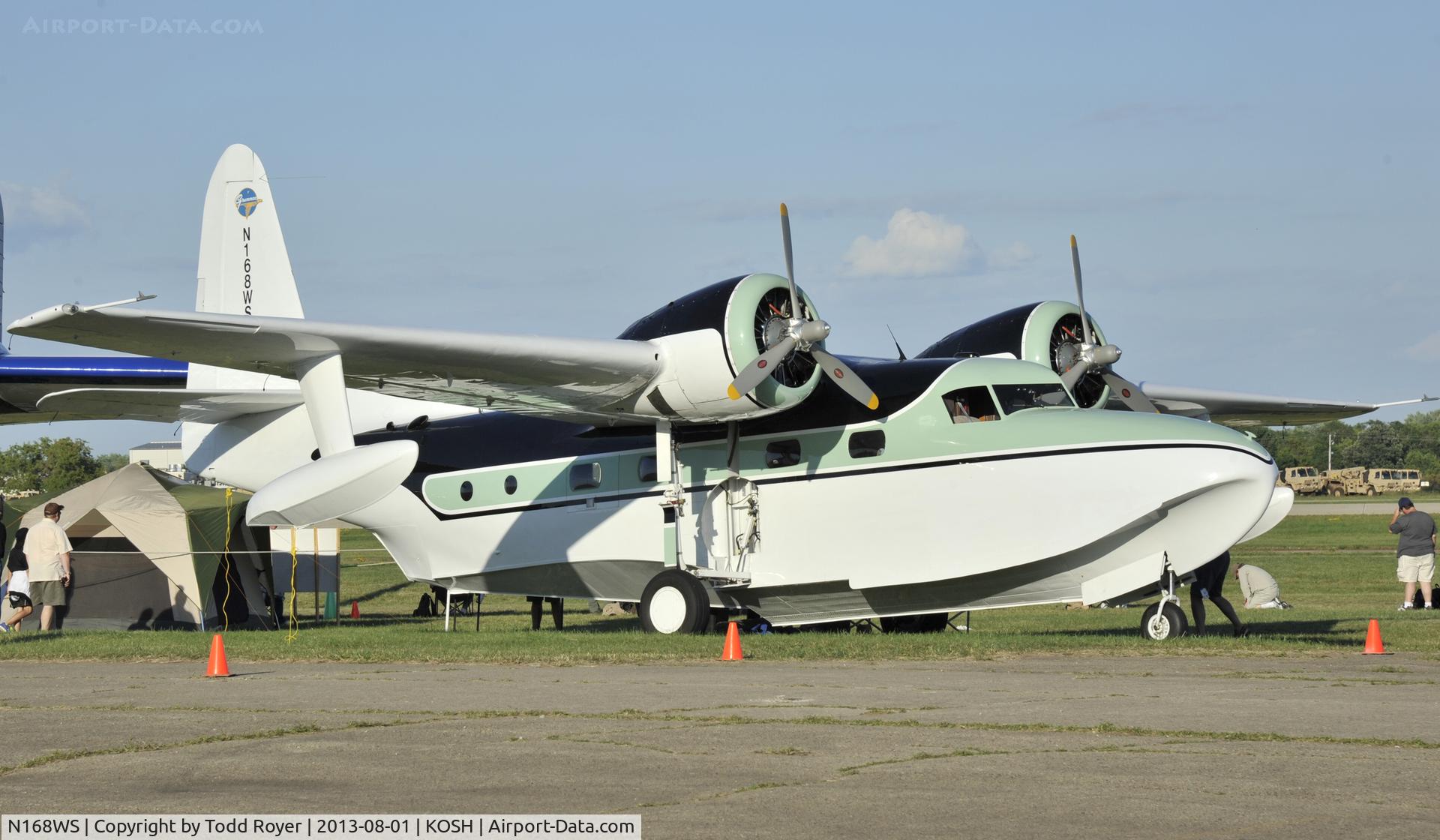 N168WS, 1946 Grumman G-73 Mallard C/N J-5, Airventure 2013
