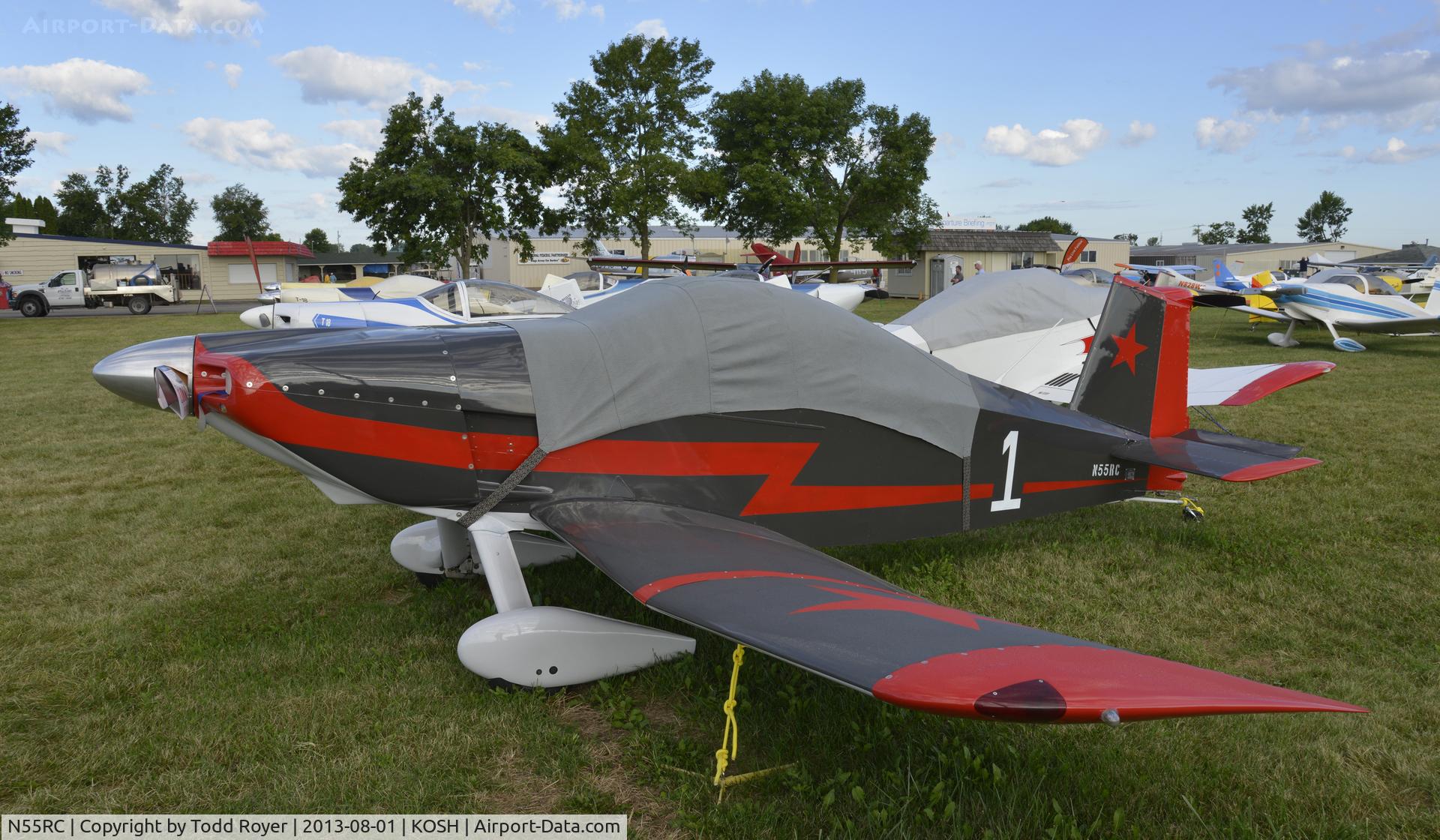 N55RC, 1989 Thorp T-18 Tiger C/N 288, Airventure 2013