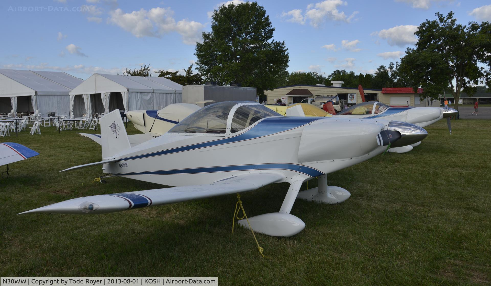 N30WW, 1994 Thorp T-18 Tiger C/N 1 (N30WW), Airventure 2013