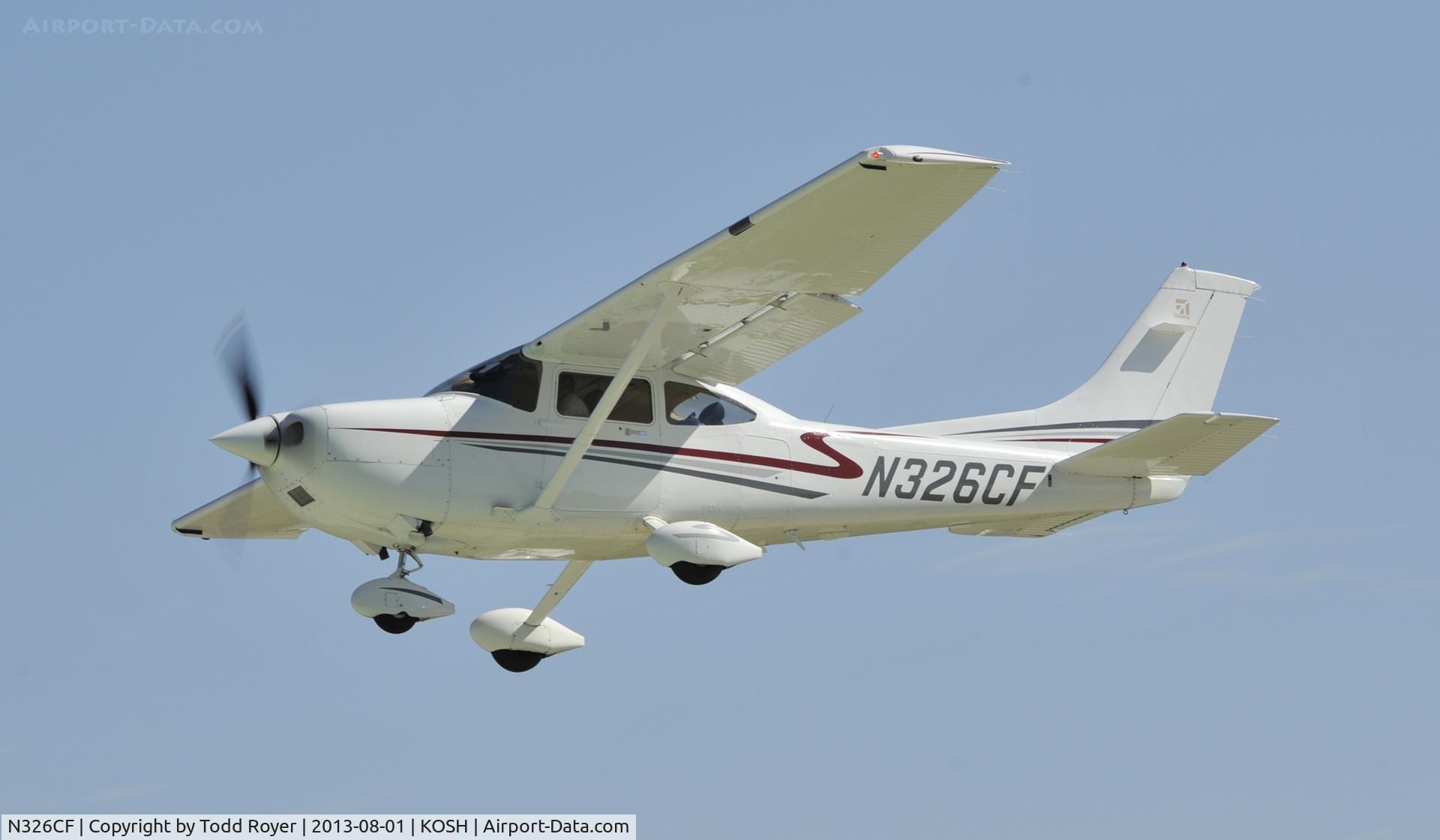 N326CF, 2001 Cessna 182T Skylane C/N 18281045, Airventure 2013