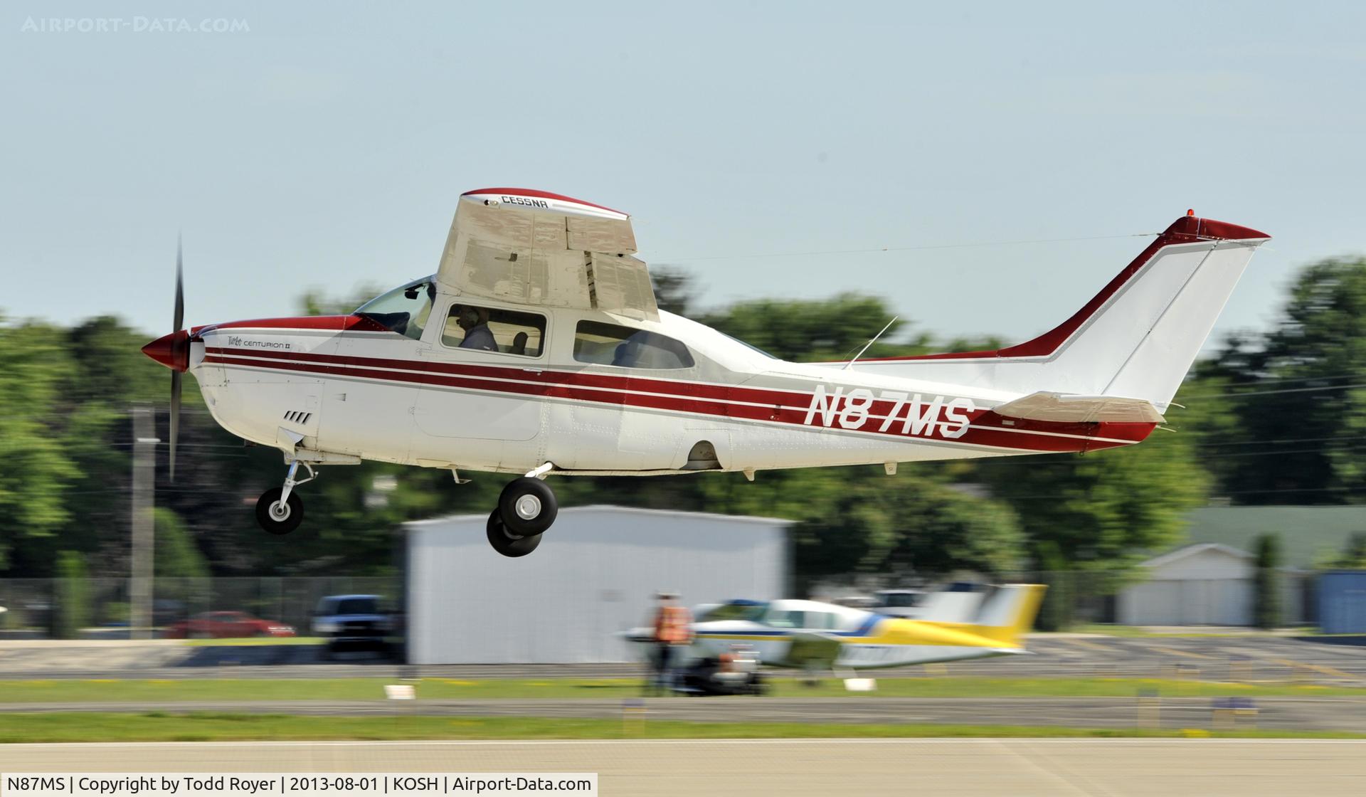N87MS, Cessna 210 C/N 210-61588, Airventure 2013