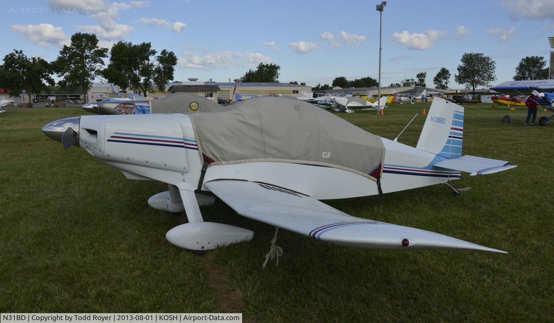 N31BD, 1983 Thorp T-18 Tiger C/N 354, Airventure 2013