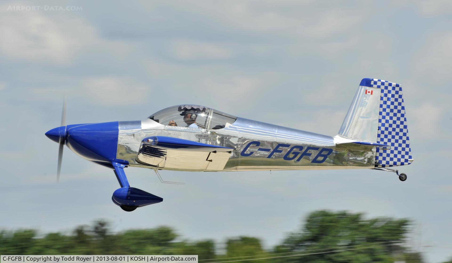 C-FGFB, 2008 Vans RV-7 C/N 72565, Airventure 2013