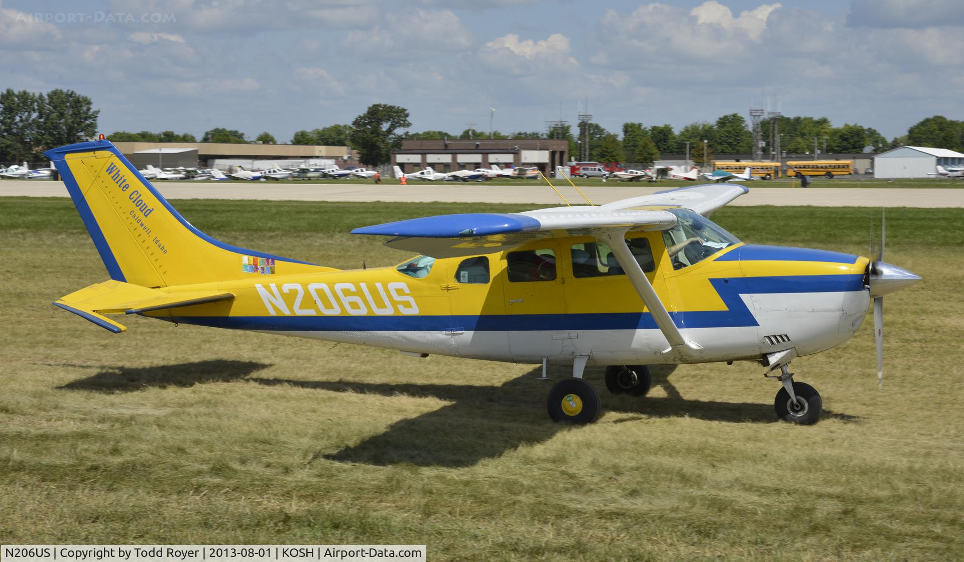 N206US, 1974 Cessna U206F Stationair C/N U20602628, Airventure 2013