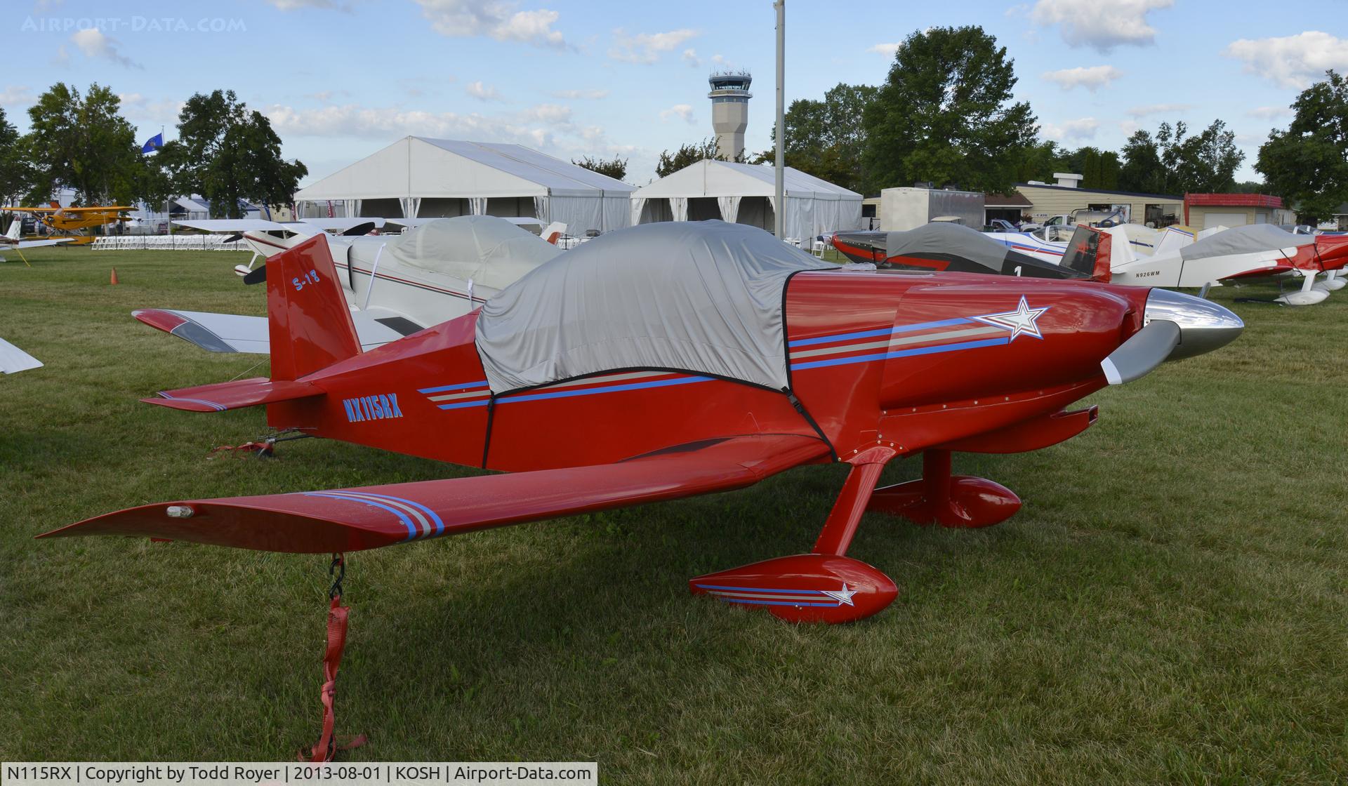 N115RX, 2010 Thorp T-18W Tiger C/N 2019, Airventure 2013
