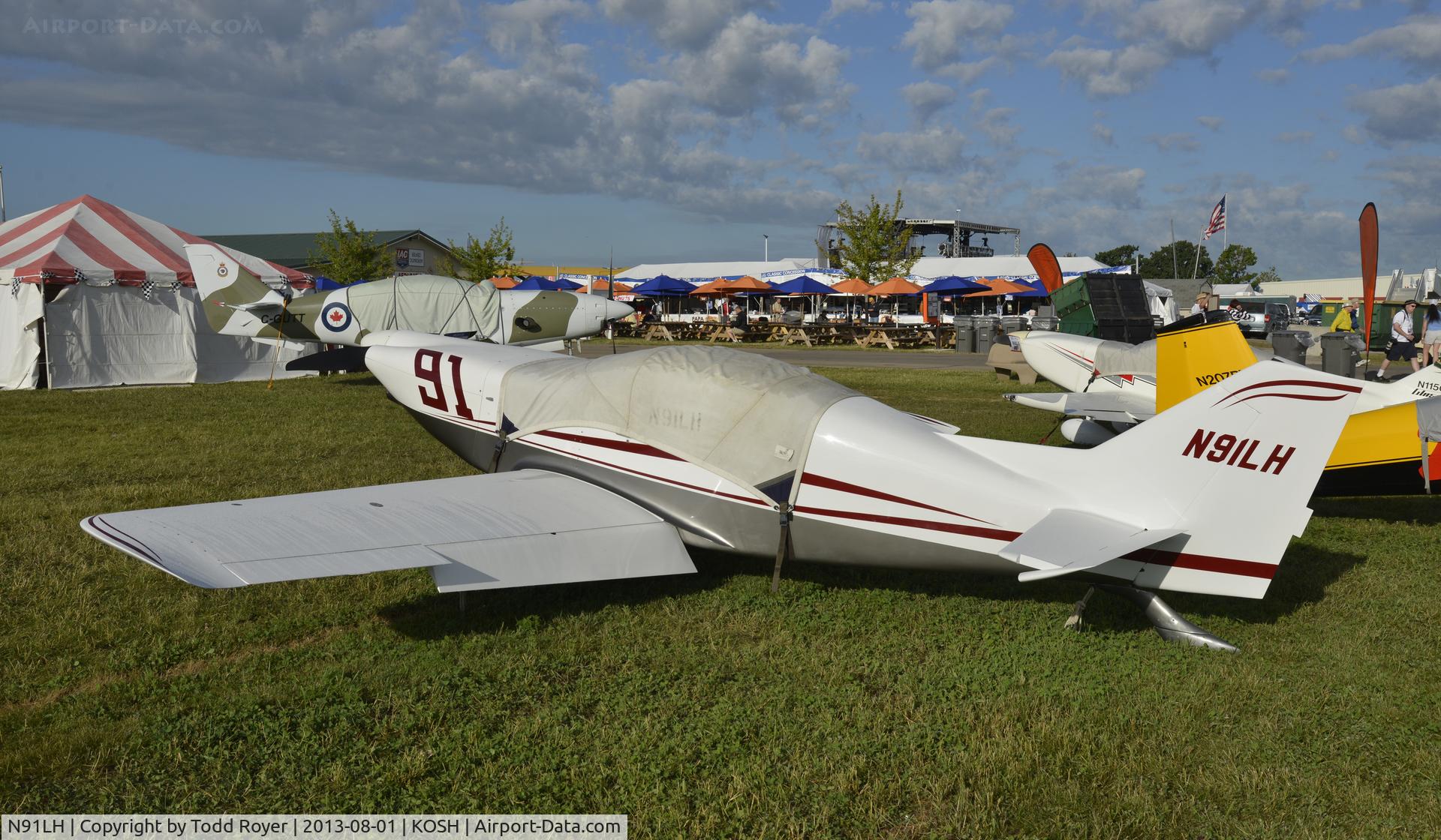 N91LH, 1997 Stoddard-Hamilton Glasair SH-2 C/N 549, Airventure 2013