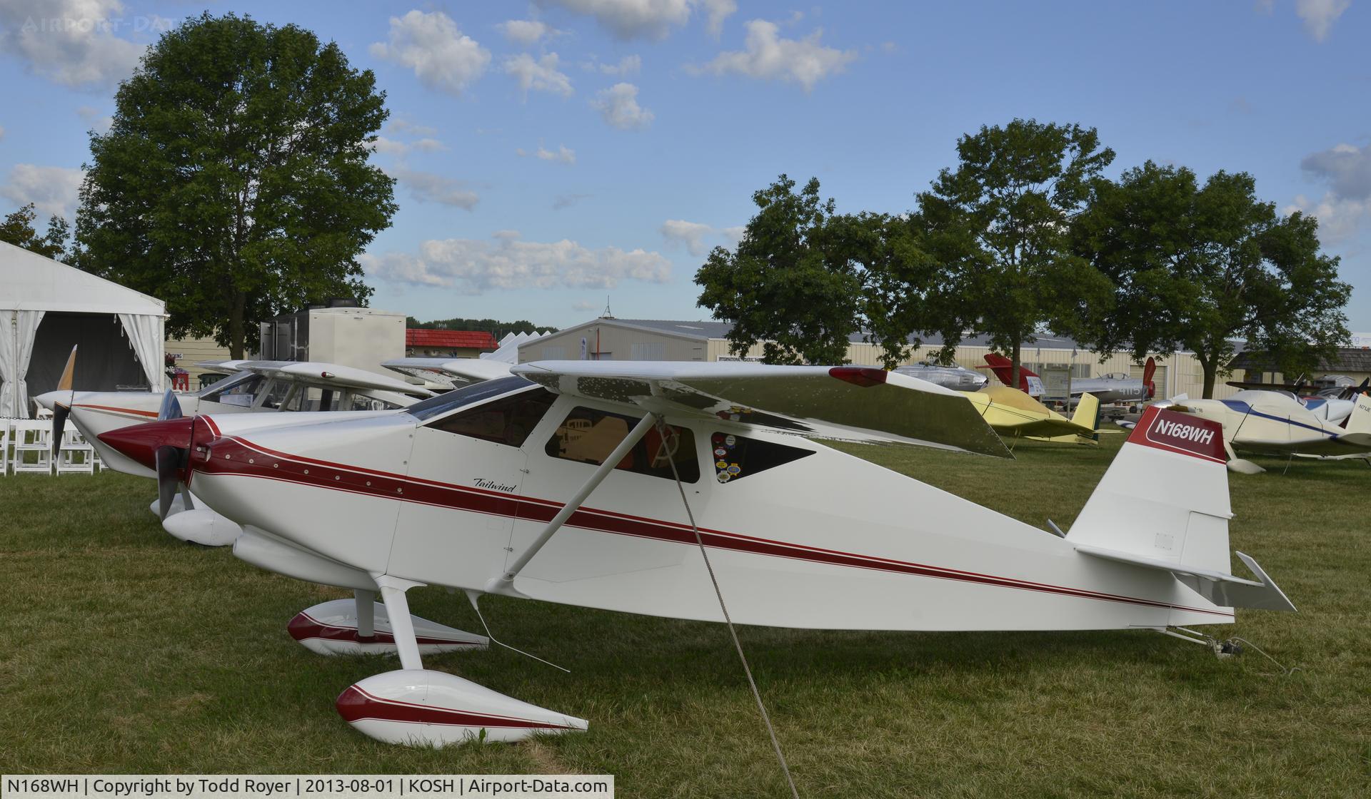 N168WH, 2008 Wittman Tailwind C/N JC11, Airventure 2013