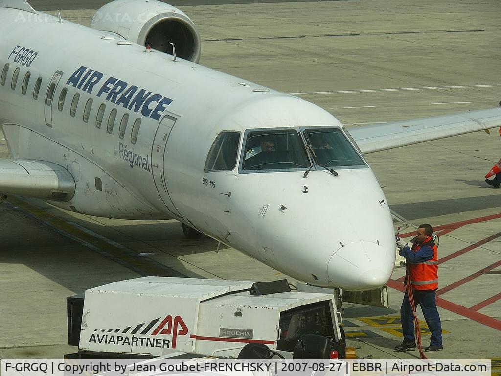 F-GRGQ, 2000 Embraer ERJ-135ER (EMB-135ER) C/N 145233, from Bordeaux
