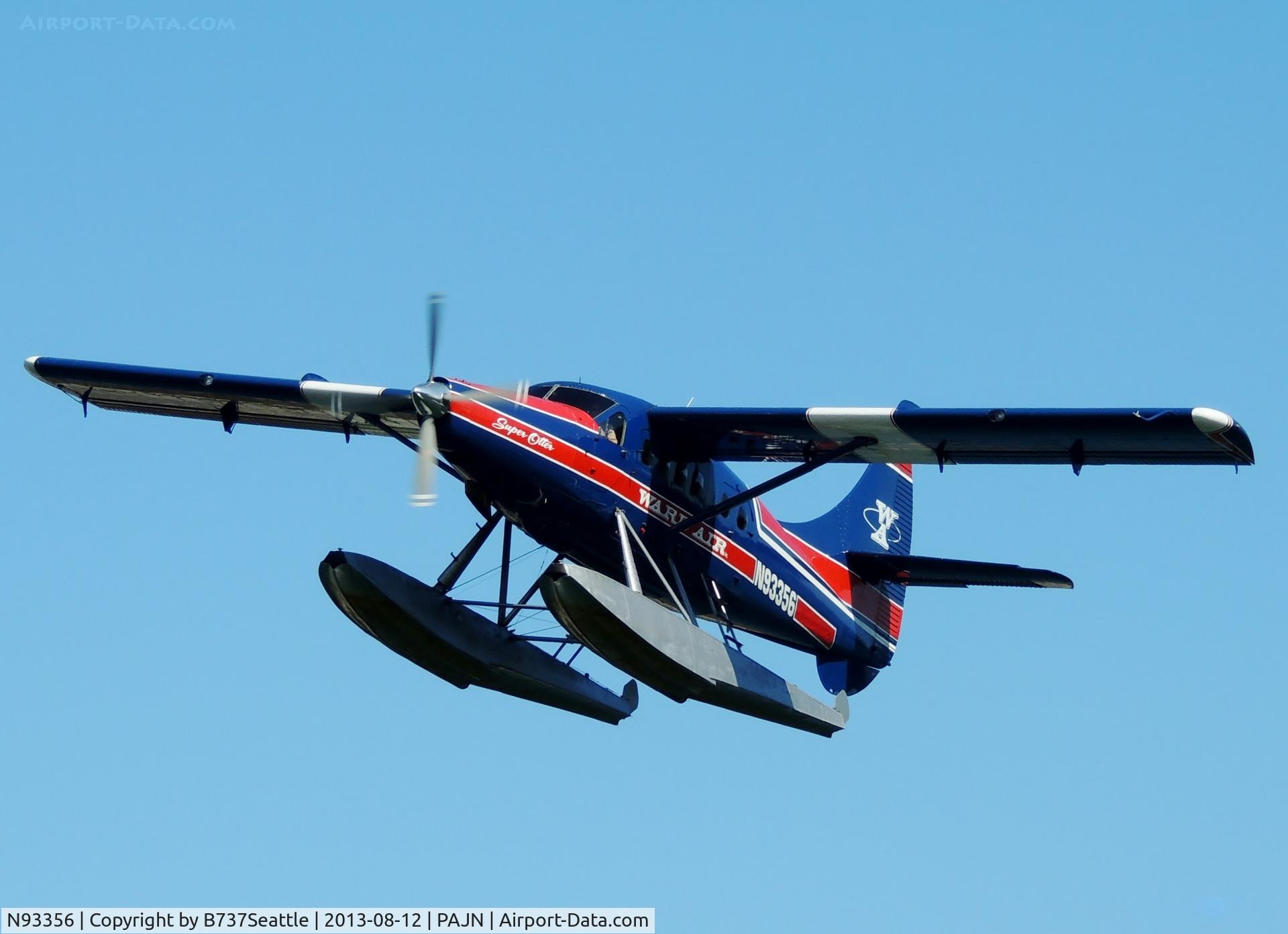N93356, 1955 De Havilland Canada DHC-3 Otter C/N 144, Departing PAJN.