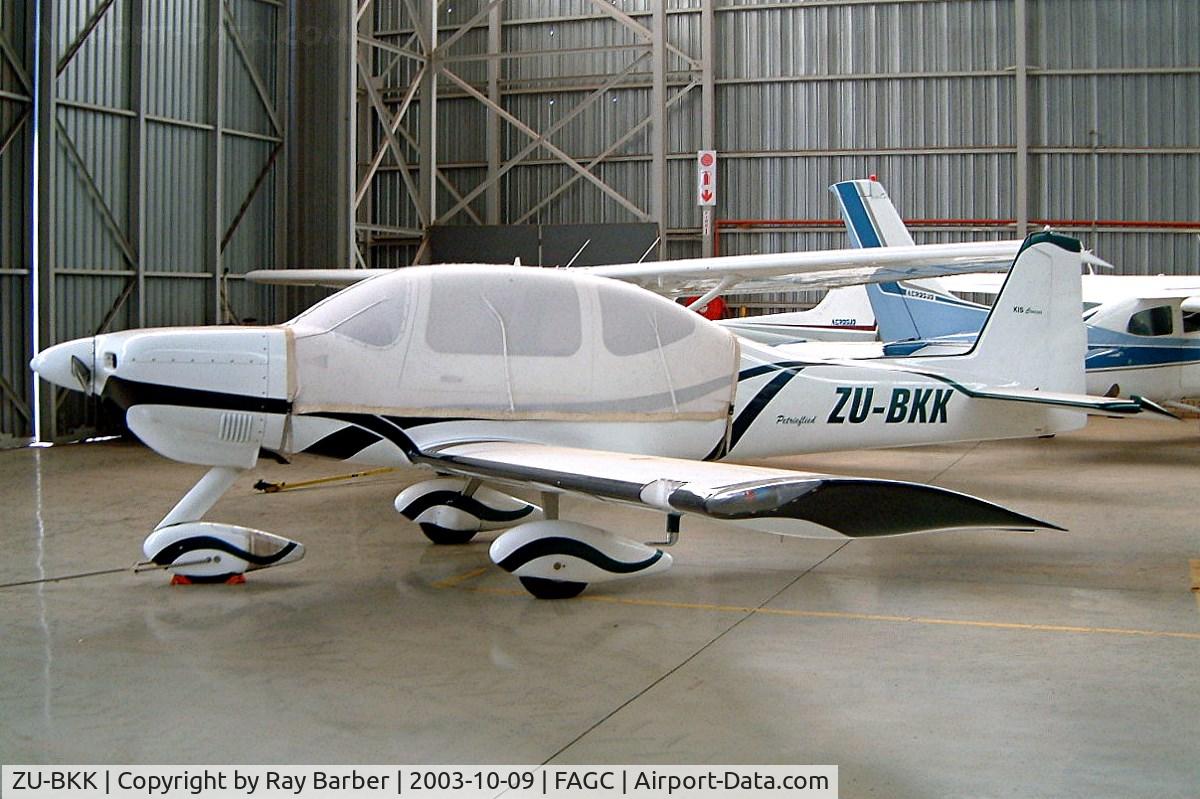 ZU-BKK, 1997 Tri-R KIS TR-4 Cruiser C/N 4041, Tri-R TR-4 KIS Cruiser [4041] Grand Central~ZS 09/10/2003