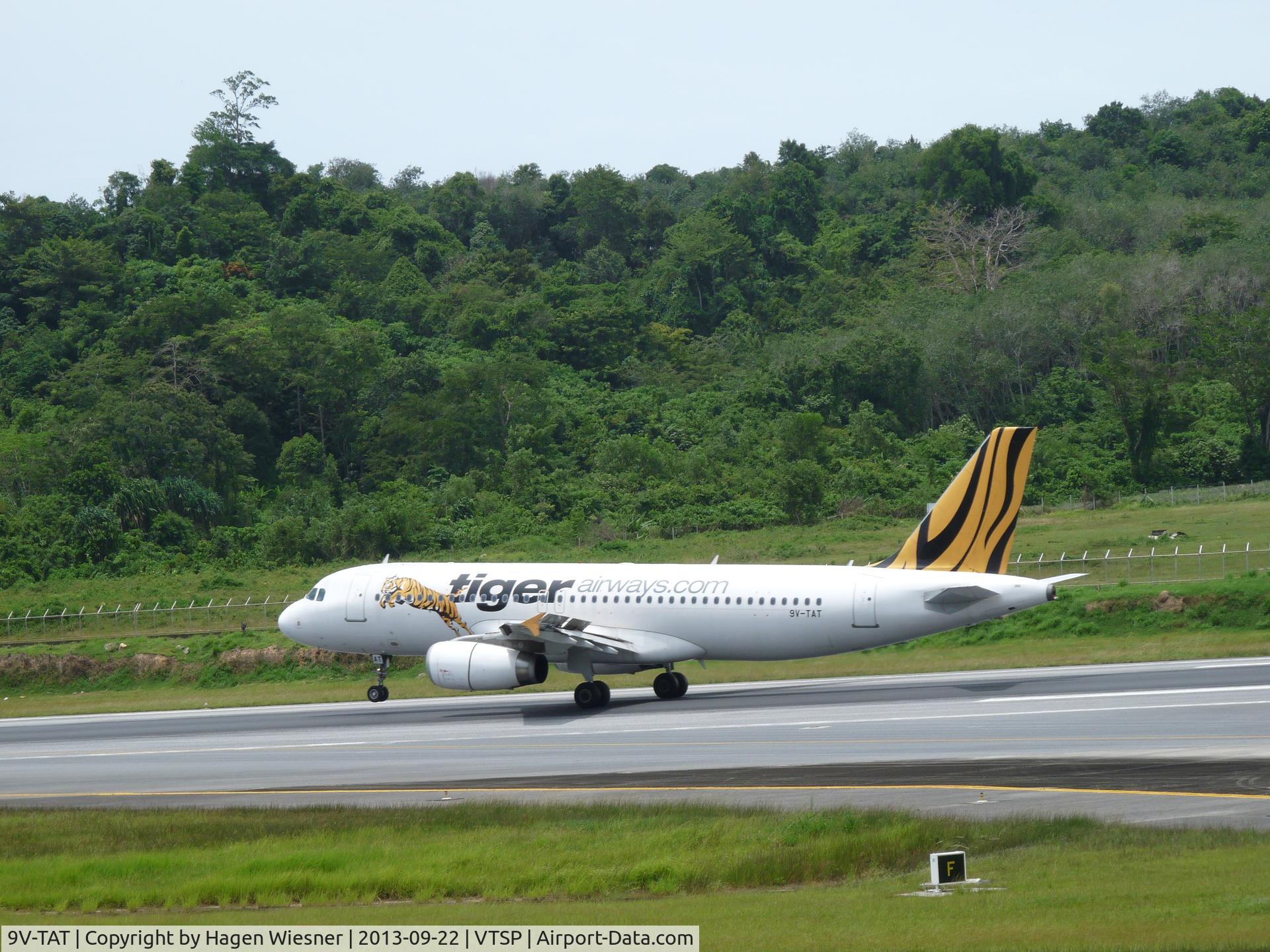 9V-TAT, 2010 Airbus A320-232 C/N 4532, seen in Phuket