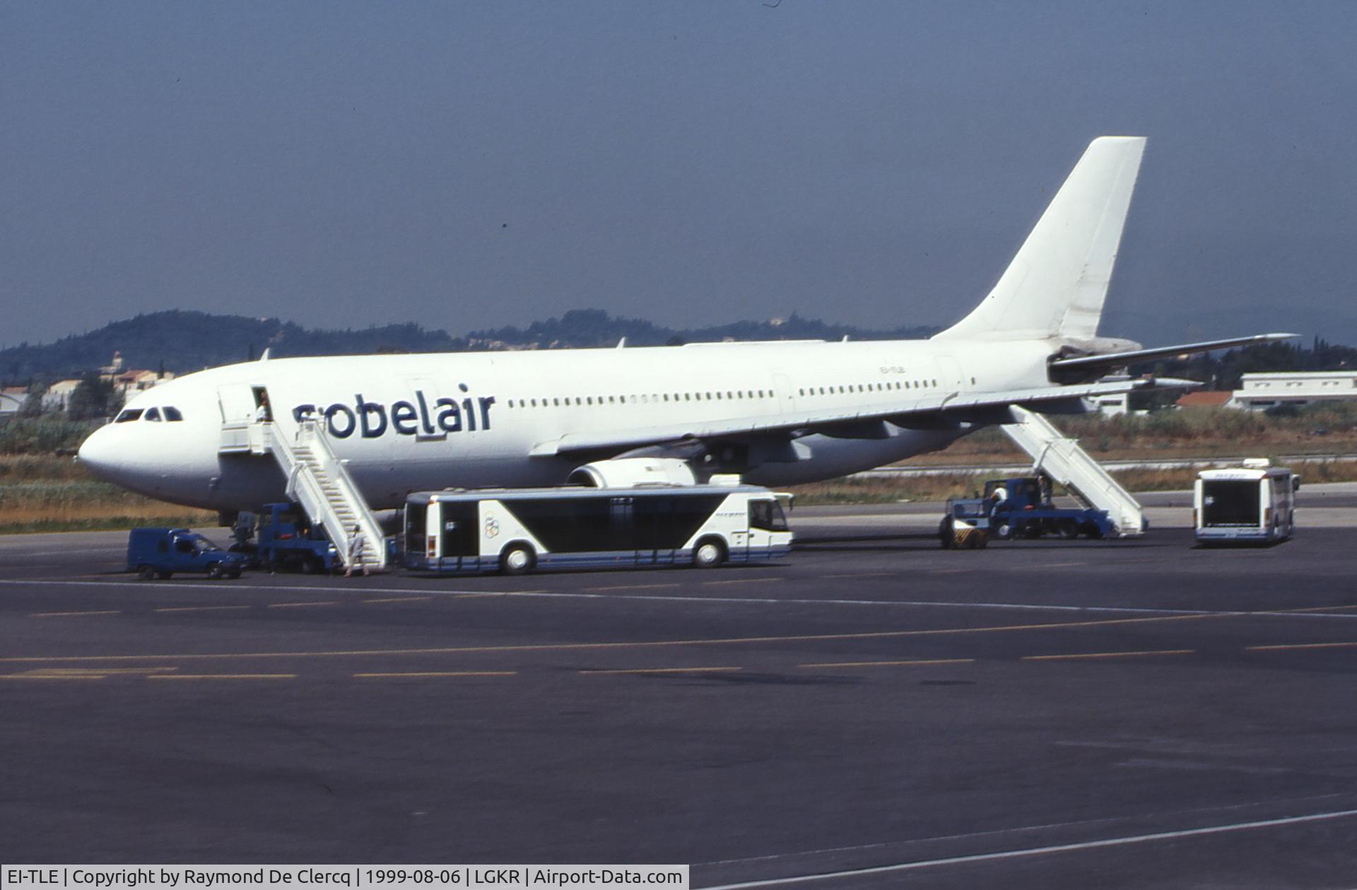 EI-TLE, 1993 Airbus A320-231 C/N 429, Corfu to Brussels on 6-8-99