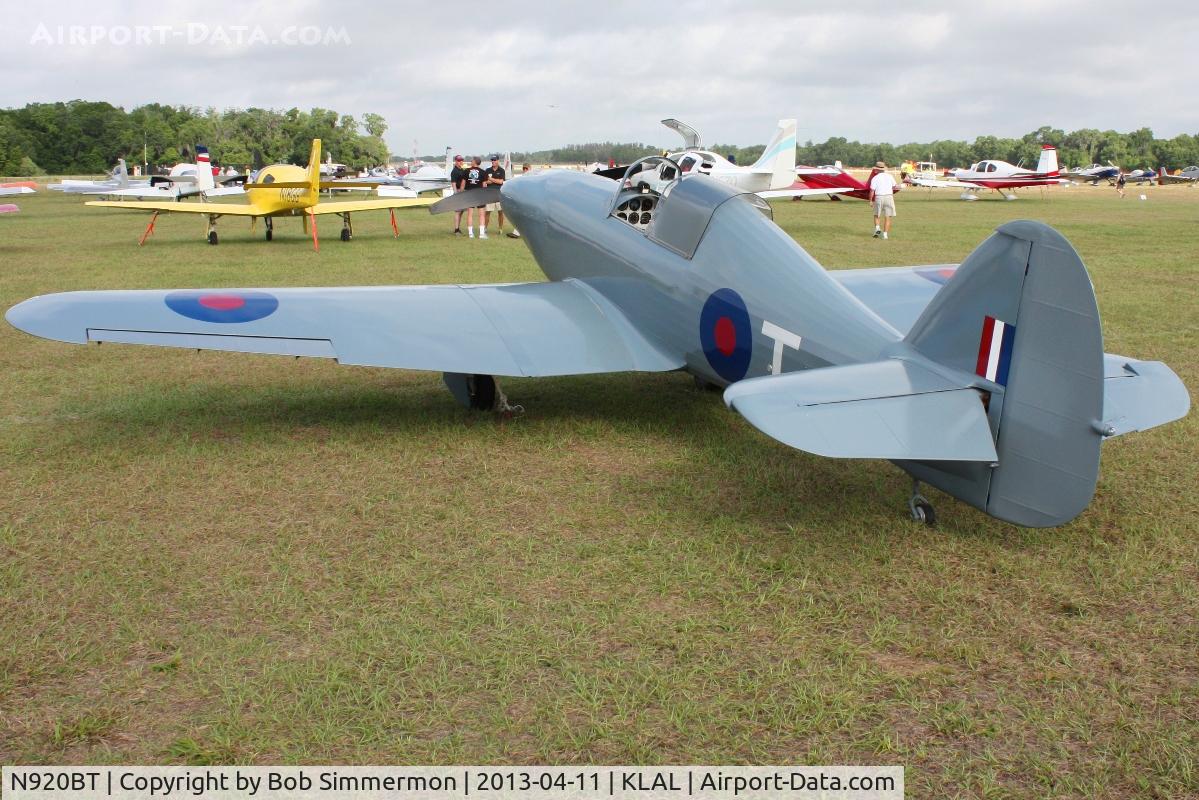 N920BT, 2002 Sindlinger HH-1 Hawker Hurricane Scale Replica C/N 1041, Sun N Fun 2013 - Lakeland, FL