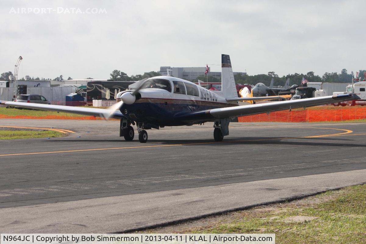 N964JC, 1976 Mooney M20F Executive C/N 22-1355, Sun N Fun 2013 - Lakeland, FL