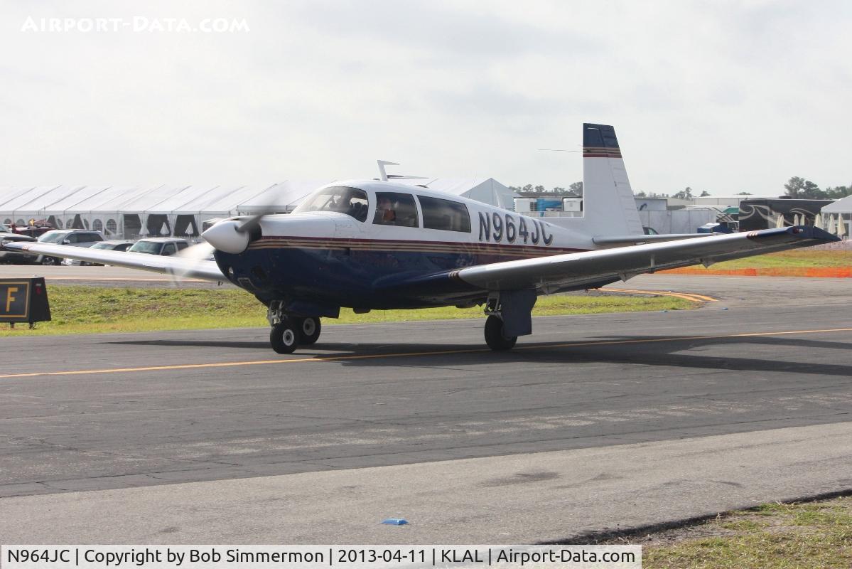 N964JC, 1976 Mooney M20F Executive C/N 22-1355, Sun N Fun 2013 - Lakeland, FL