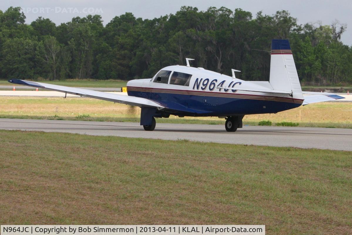 N964JC, 1976 Mooney M20F Executive C/N 22-1355, Sun N Fun 2013 - Lakeland, FL
