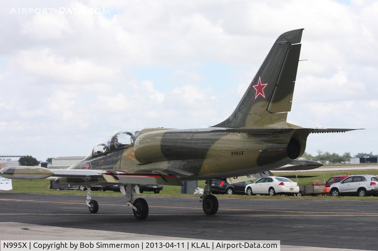 N995X, 1983 Aero L-39C Albatros C/N 332507, Sun N Fun 2013 - Lakeland, FL
