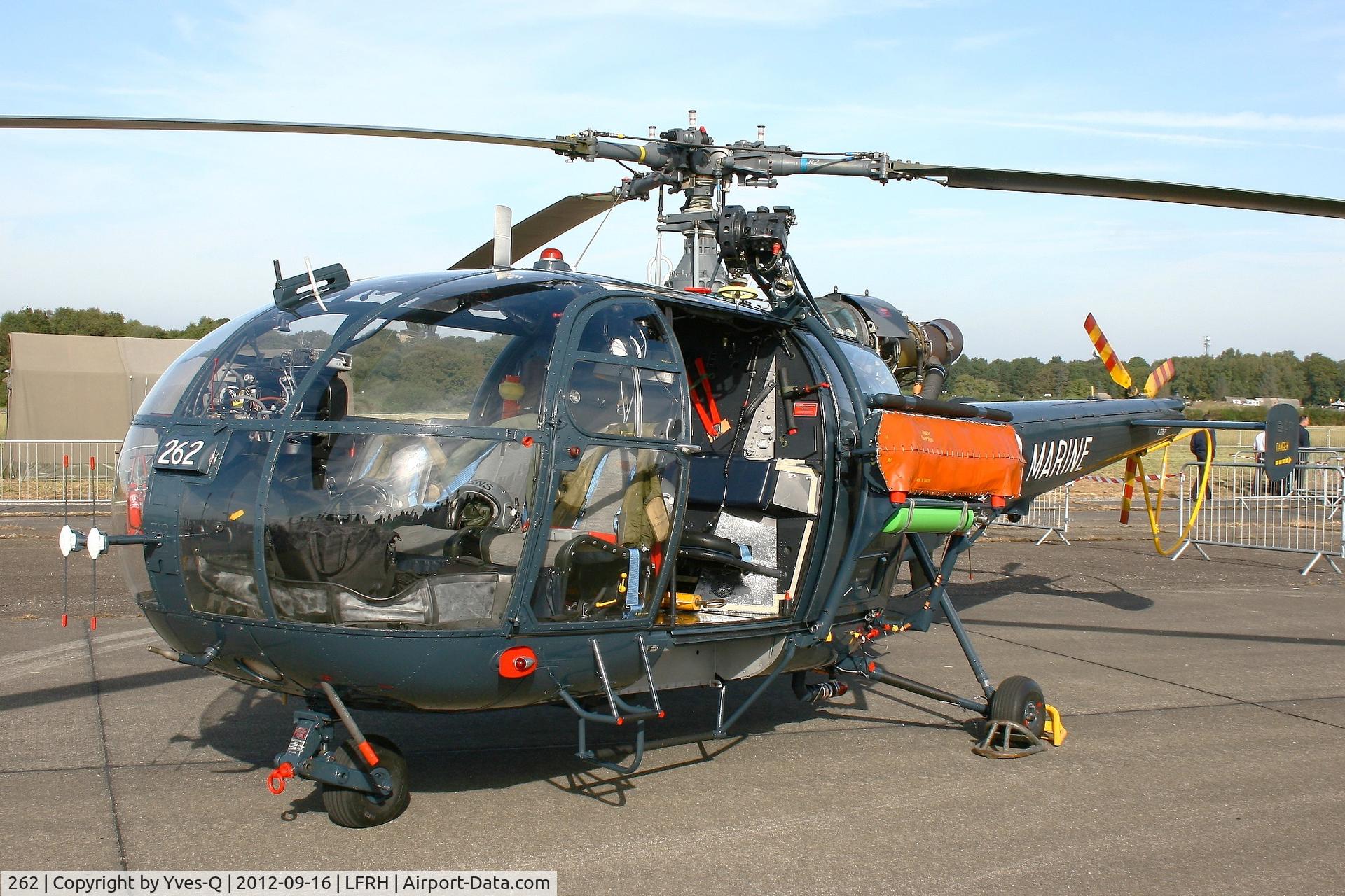 262, Sud Aviation SA-319B Alouette III C/N 2262, Sud Aviation SA-319B Alouette III, Lann Bihoué Air Base (LFRH-LRT)