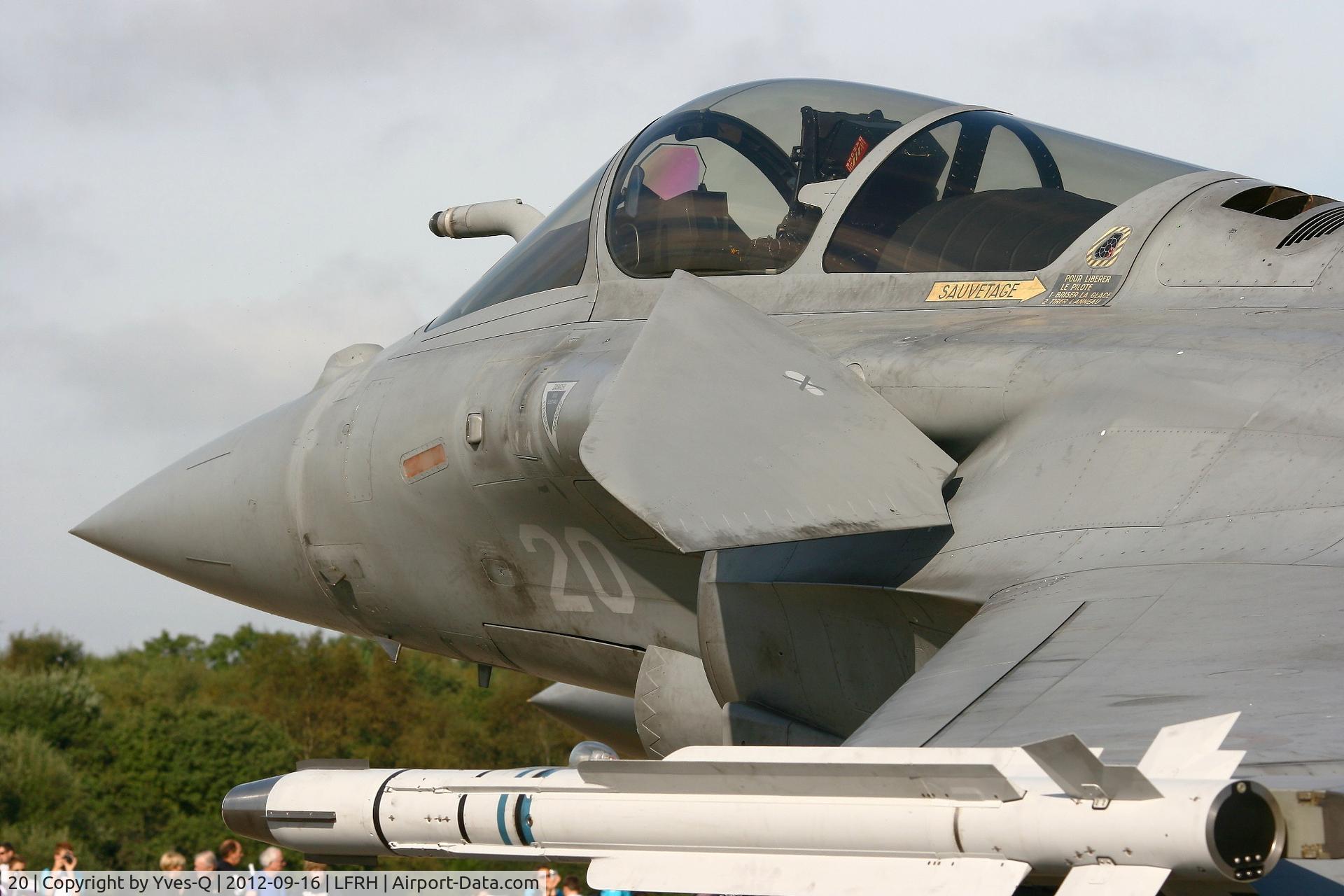 20, Dassault Rafale M C/N 20, French Air Force Dassault Rafale M, Lann Bihoué Air Base (LFRH-LRT)