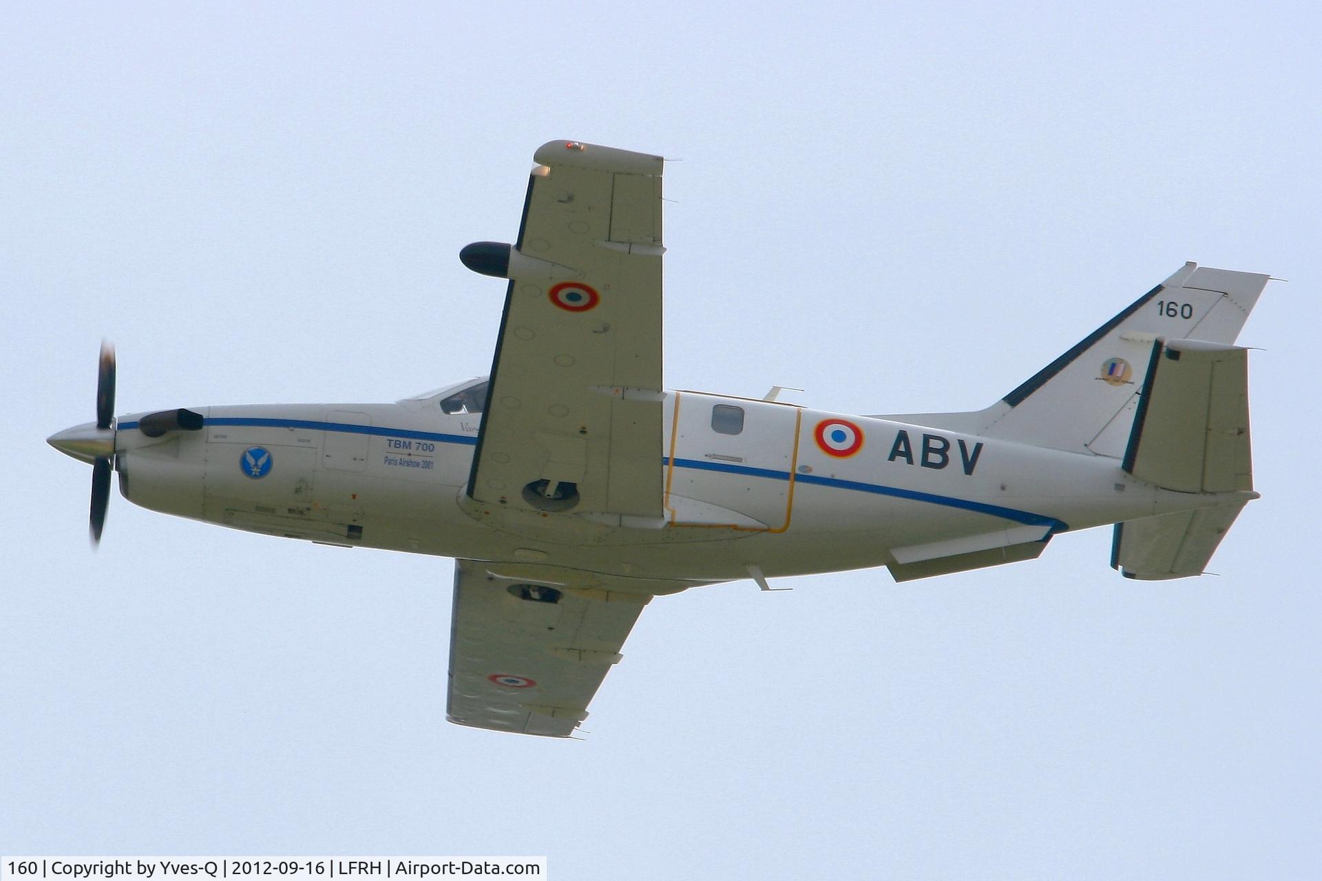 160, 2000 Socata TBM-700 C/N 160, French Army Socata TBM-700, Lann Bihoué Air Base (LFRH-LRT)