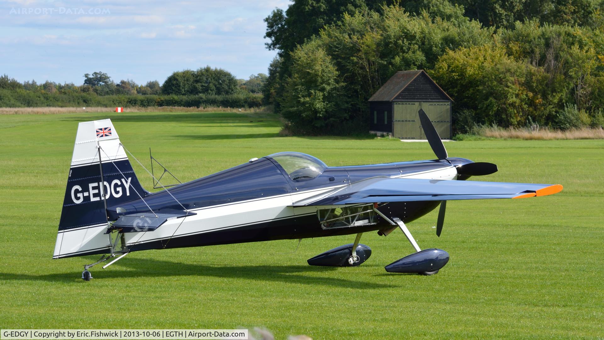 G-EDGY, 2007 Zivko Edge 540 C/N 0018, 2. G-EDGY at The Shuttleworth Collection October Flying Day, 2013.
