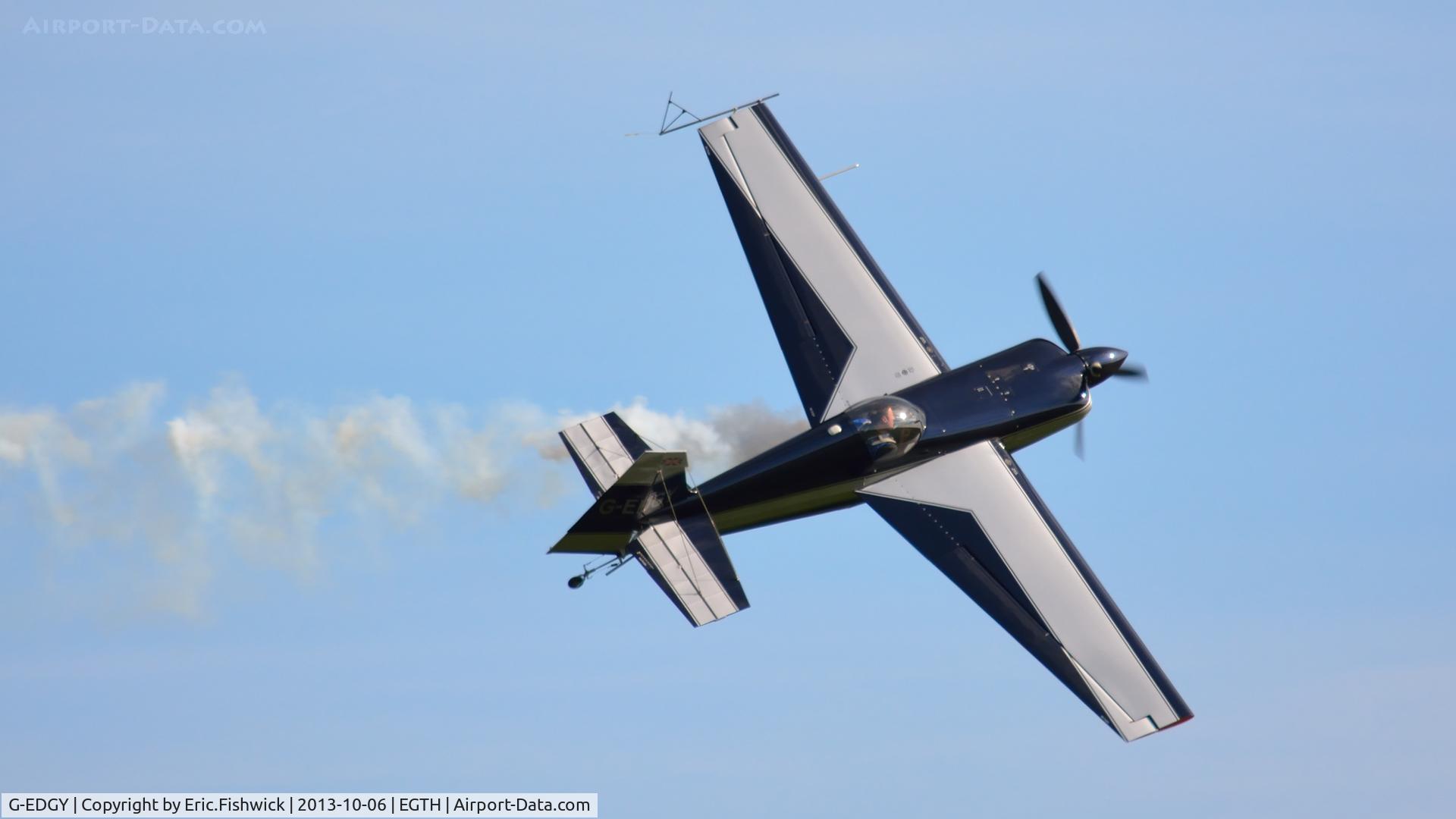 G-EDGY, 2007 Zivko Edge 540 C/N 0018, 42. G-EDGY at The Shuttleworth Collection October Flying Day, 2013.