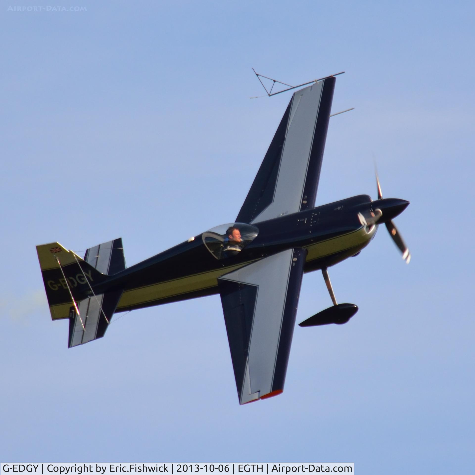 G-EDGY, 2007 Zivko Edge 540 C/N 0018, 43. G-EDGY at The Shuttleworth Collection October Flying Day, 2013.
