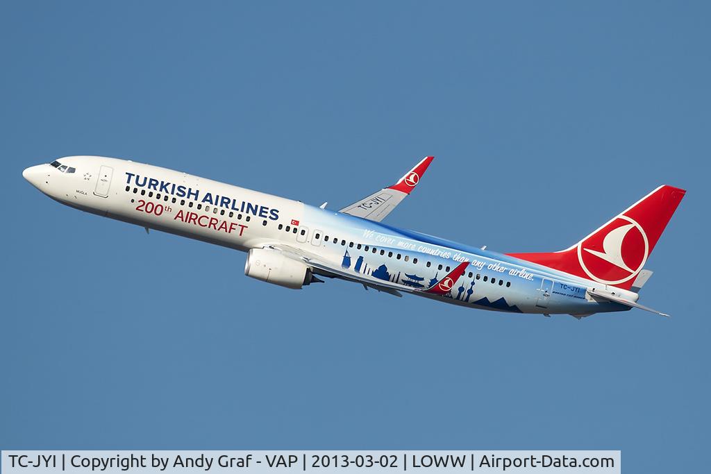 TC-JYI, 2012 Boeing 737-9F2/ER C/N 40985, Turkish Airlines 737-900