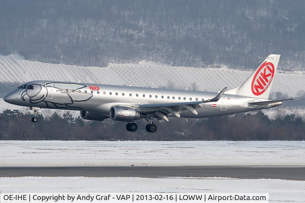OE-IHE, 2010 Embraer 190LR (ERJ-190-100LR) C/N 19000387, NIKI EMB190