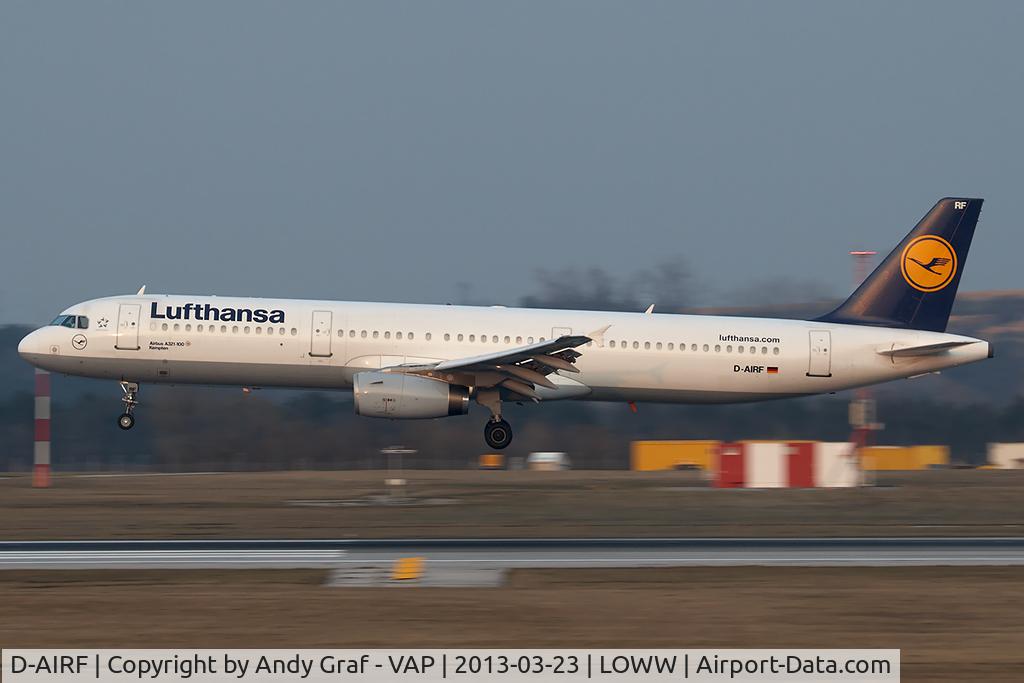 D-AIRF, 1994 Airbus A321-131 C/N 0493, Lufthansa A321