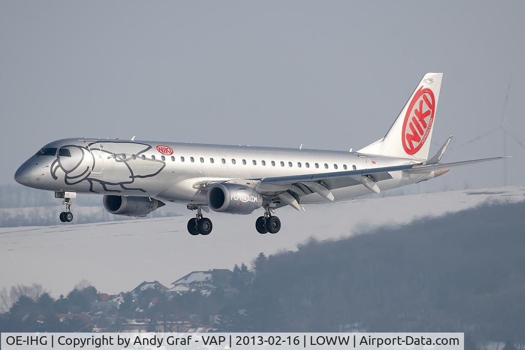 OE-IHG, 2011 Embraer 190LR (ERJ-190-100LR) C/N 19000435, NIKI EMB190
