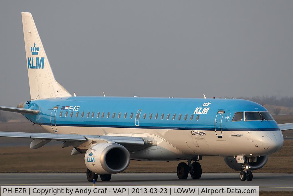 PH-EZR, 2010 Embraer 190LR (ERJ-190-100LR) C/N 19000375, KLM EMB190