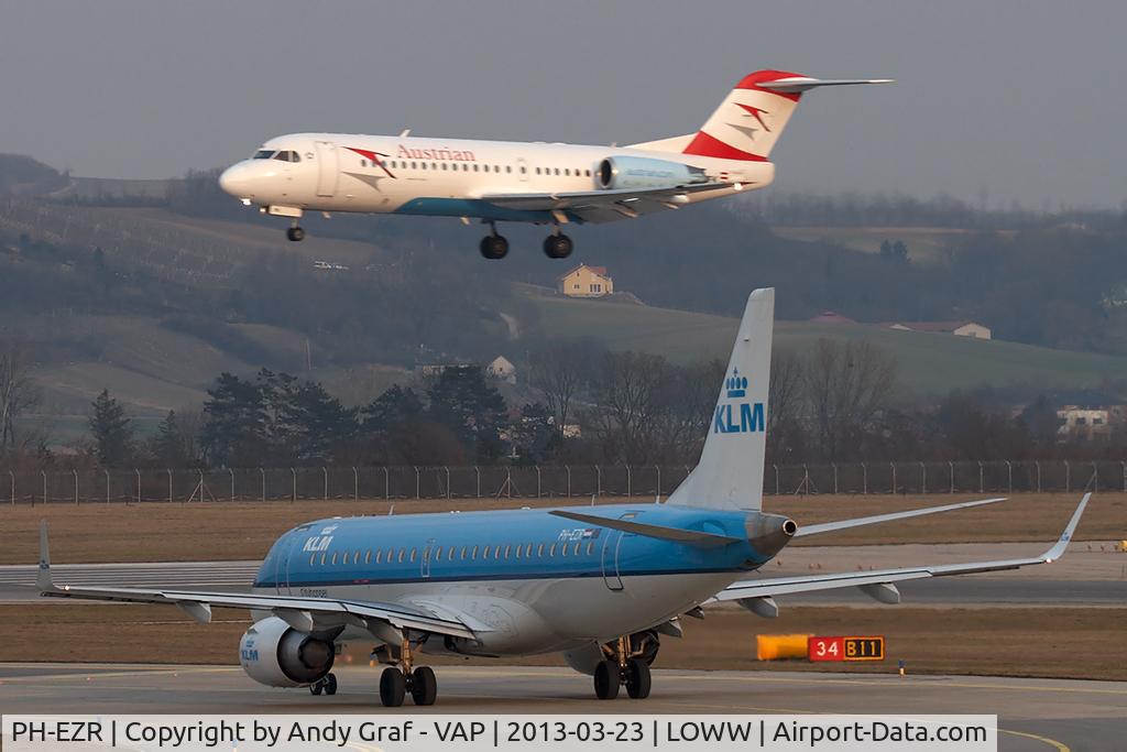 PH-EZR, 2010 Embraer 190LR (ERJ-190-100LR) C/N 19000375, KLM EMB190