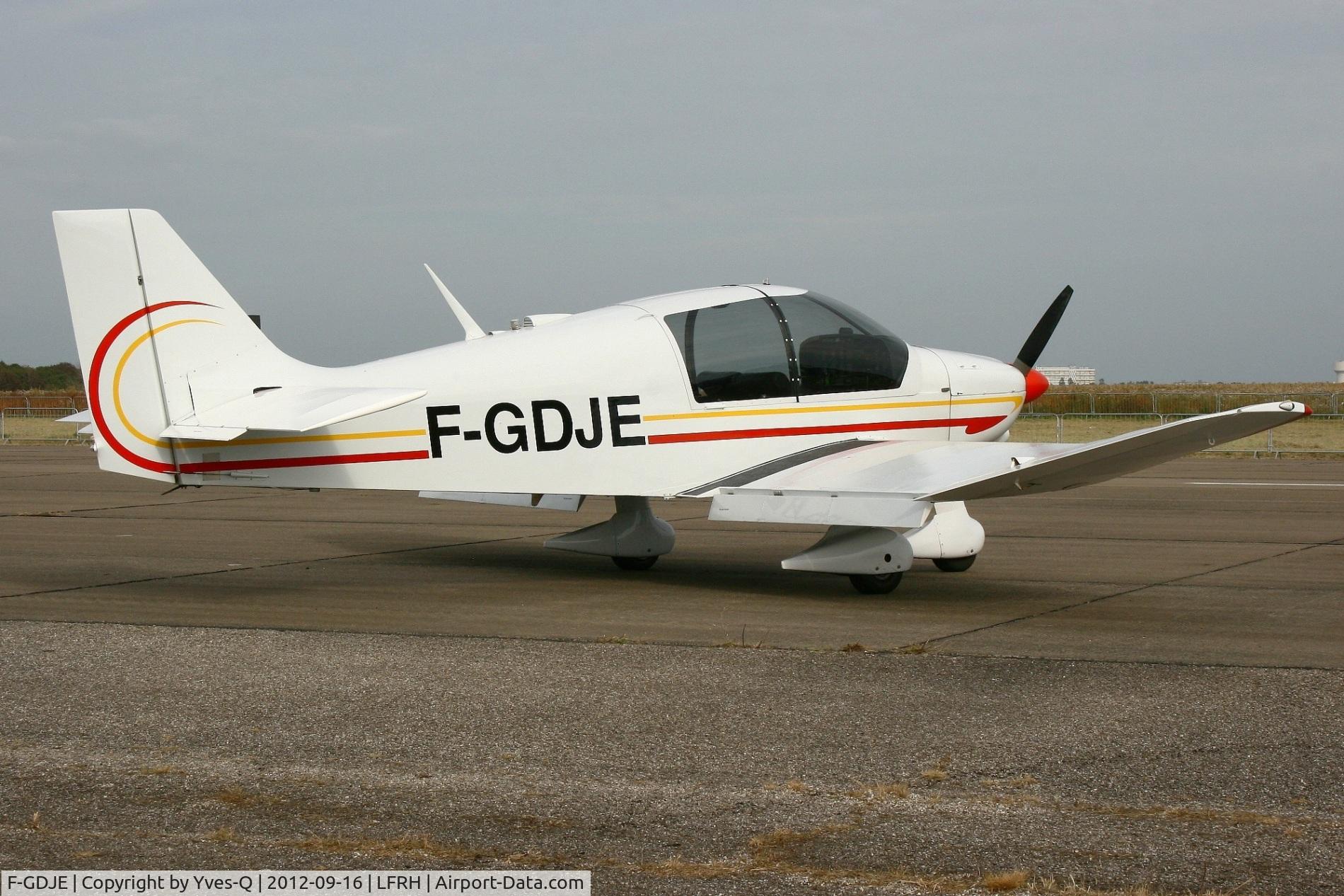 F-GDJE, Robin DR-400-120 C/N 1527, Robin DR-400-120, Lann Bihoué Air Base (LFRH-LRT)