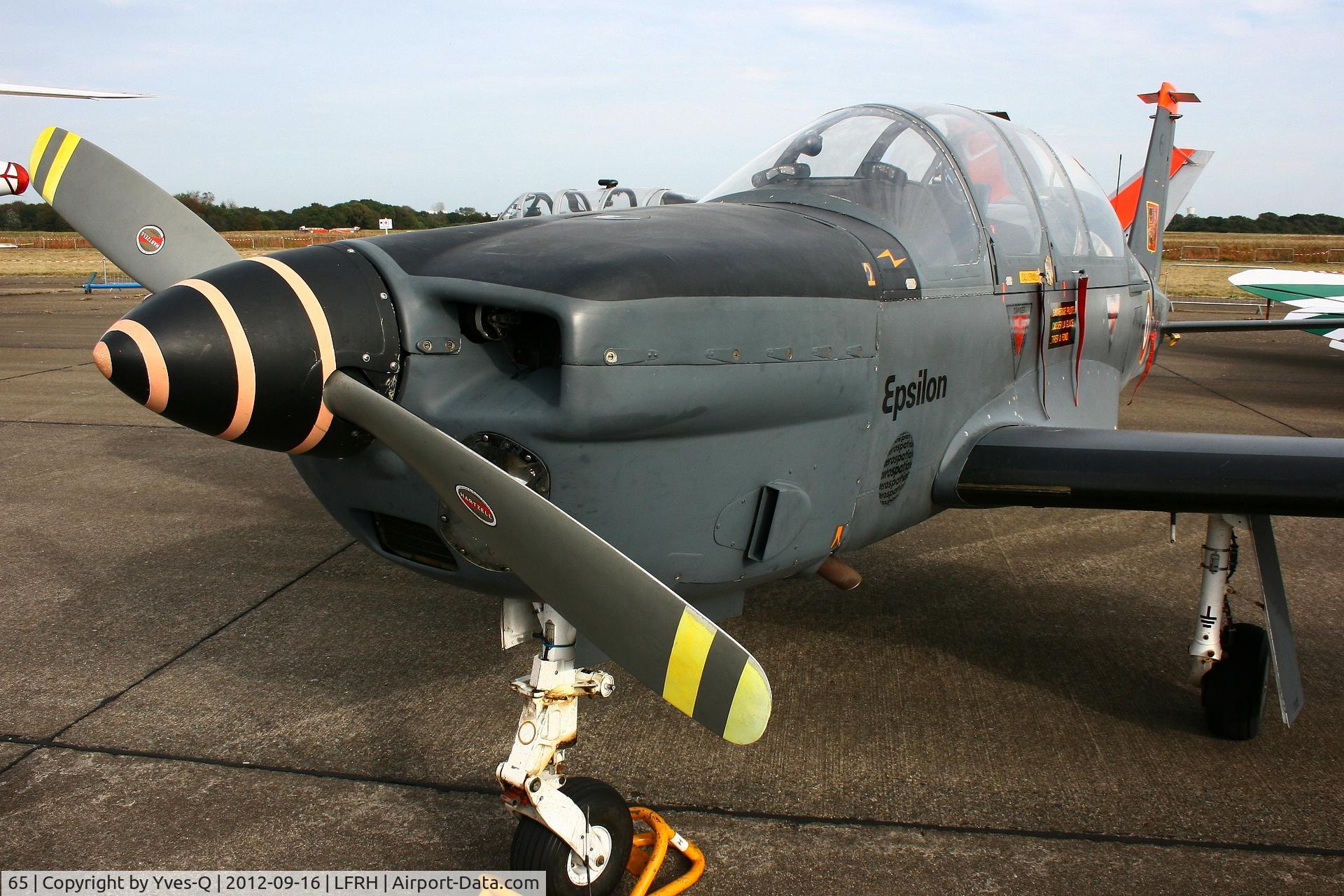 65, Socata TB-30 Epsilon C/N 65, Socata TB-30 Epsilon, Lann Bihoué Air Base (LFRH-LRT)