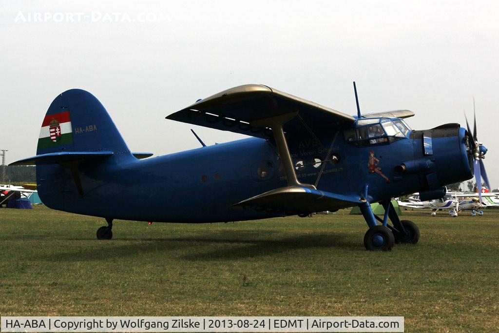 HA-ABA, Antonov An-2P C/N 1G234-23, Tannkosh 2013