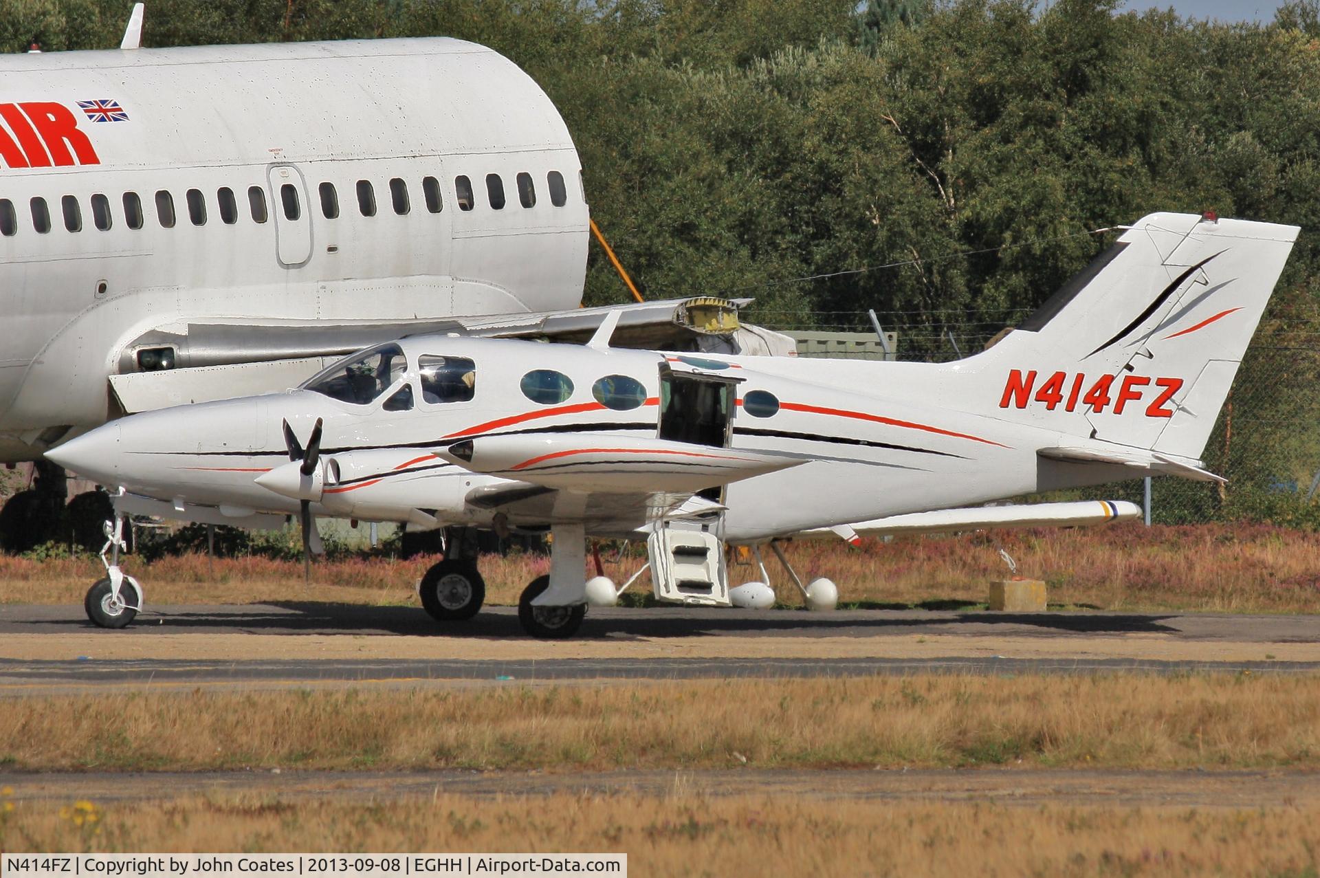 N414FZ, 1971 Cessna 414 Chancellor C/N 414-0175, Recently repainted