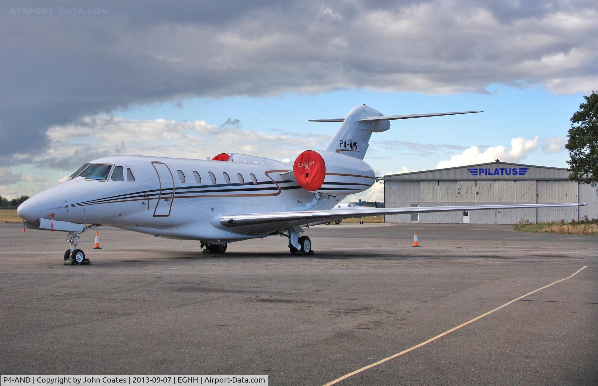 P4-AND, 1999 Cessna 750 Citation X Citation X C/N 750-0075, Visiting Signatures