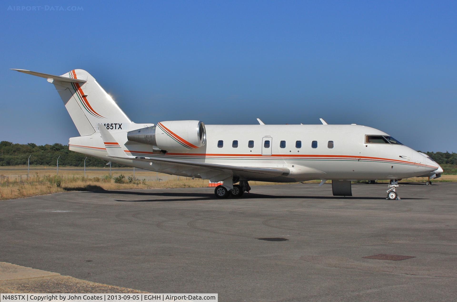 N485TX, 2000 Bombardier Challenger 604 (CL-600-2B16) C/N 5485, ex M-ABEI recently re-reg'd