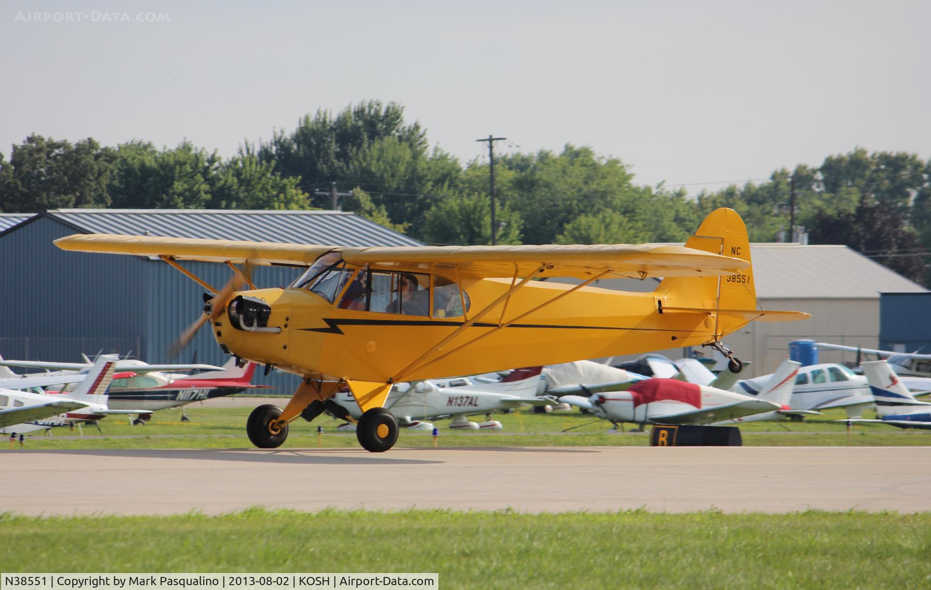 N38551, 1941 Piper J3L-65 Cub Cub C/N 7118, Piper J3L-65