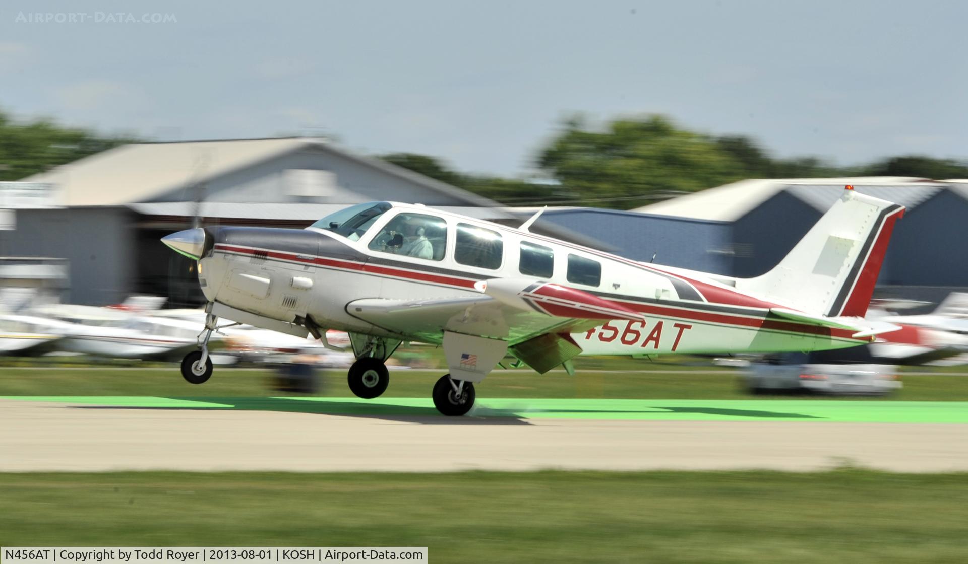 N456AT, 1981 Beech A36TC Bonanza 36 C/N EA-252, Airventure 2013
