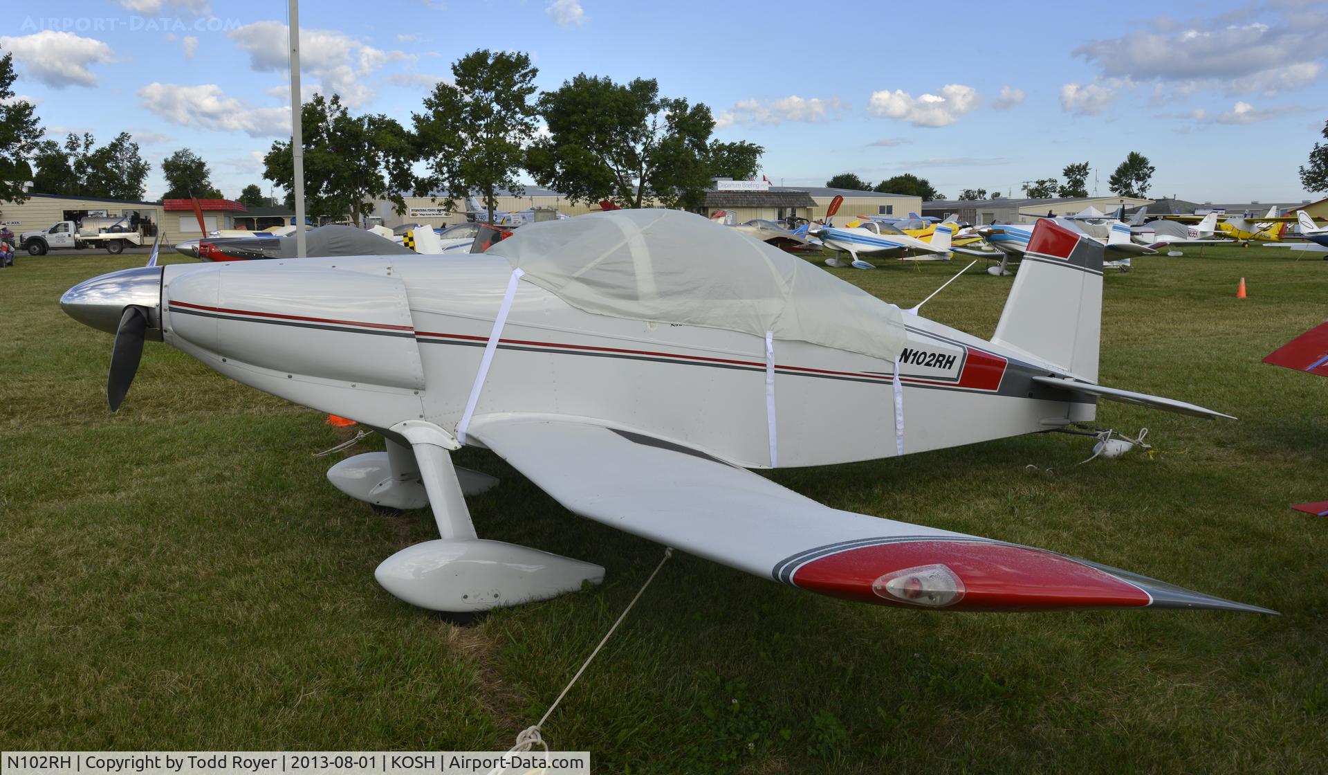 N102RH, 1992 Thorp T-18 Tiger C/N 1316, Airventure 2013