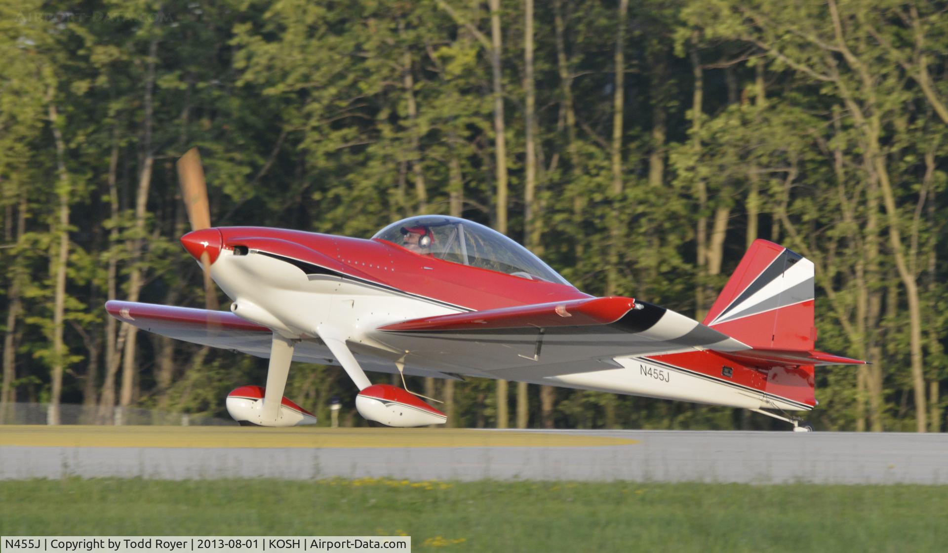 N455J, 2007 Vans RV-4 C/N 1070, Airventure 2013