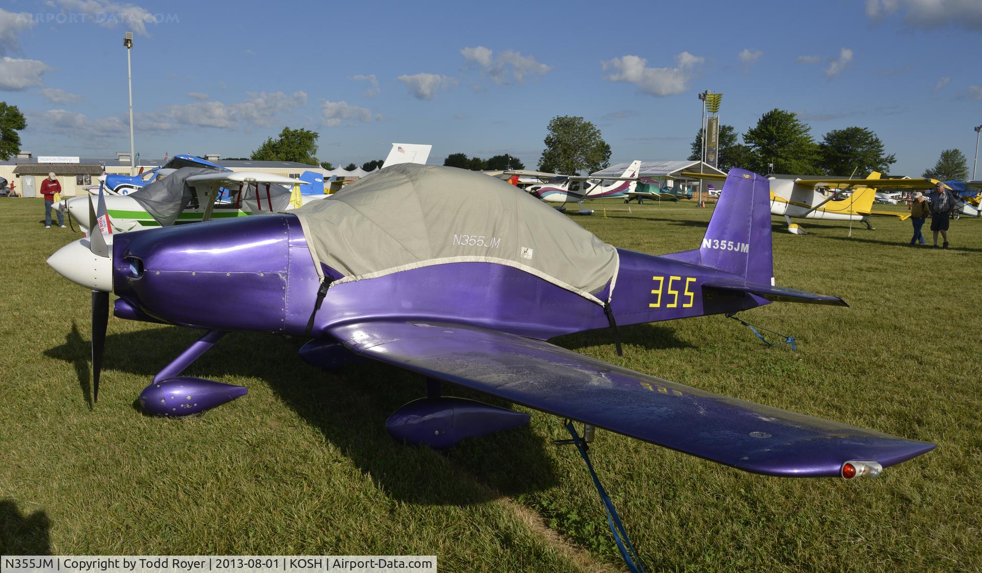 N355JM, Bushby Mustang II C/N M-II-2074, Airventure 2013
