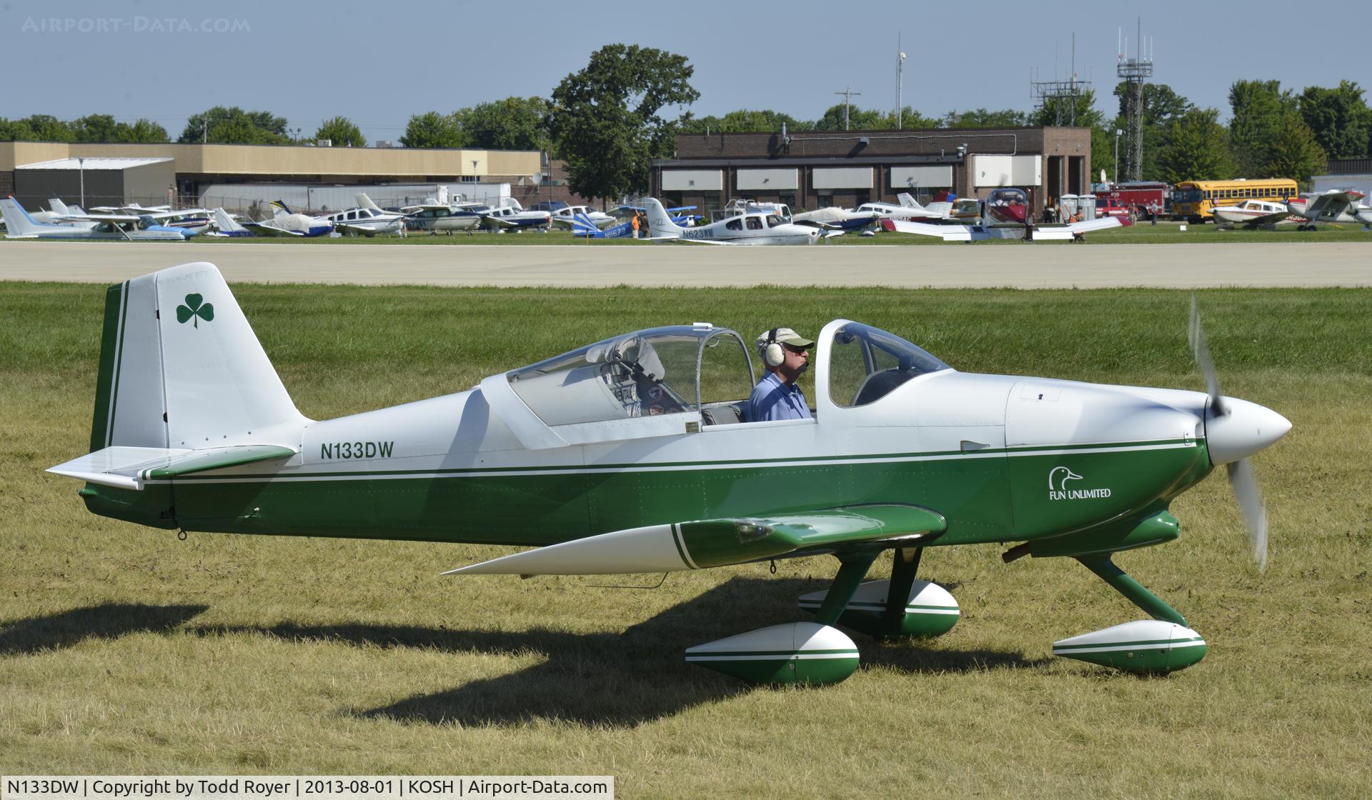 N133DW, 1997 Vans RV-6A C/N 22012, Airventure 2013