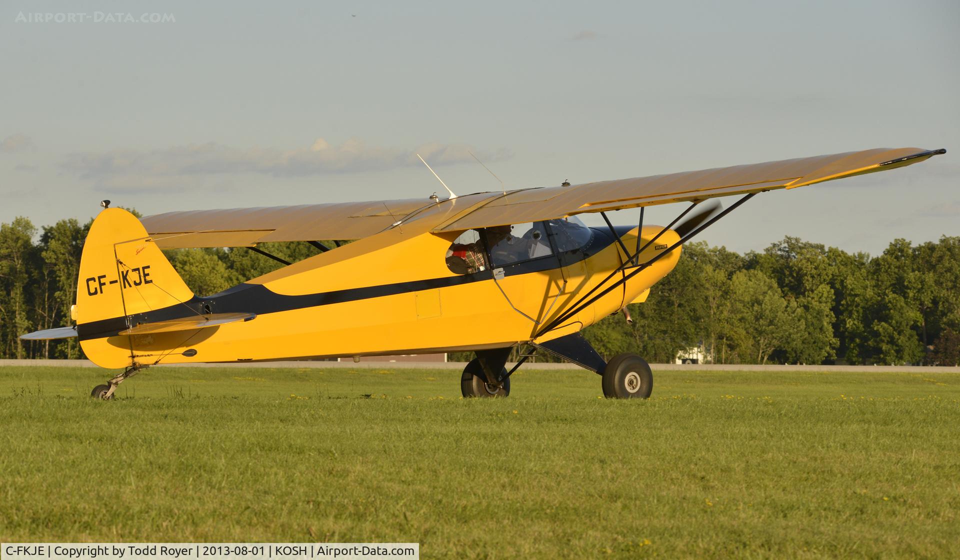 C-FKJE, 1947 Piper PA-12 Super Cruiser C/N 12-2529, Airventure 2013